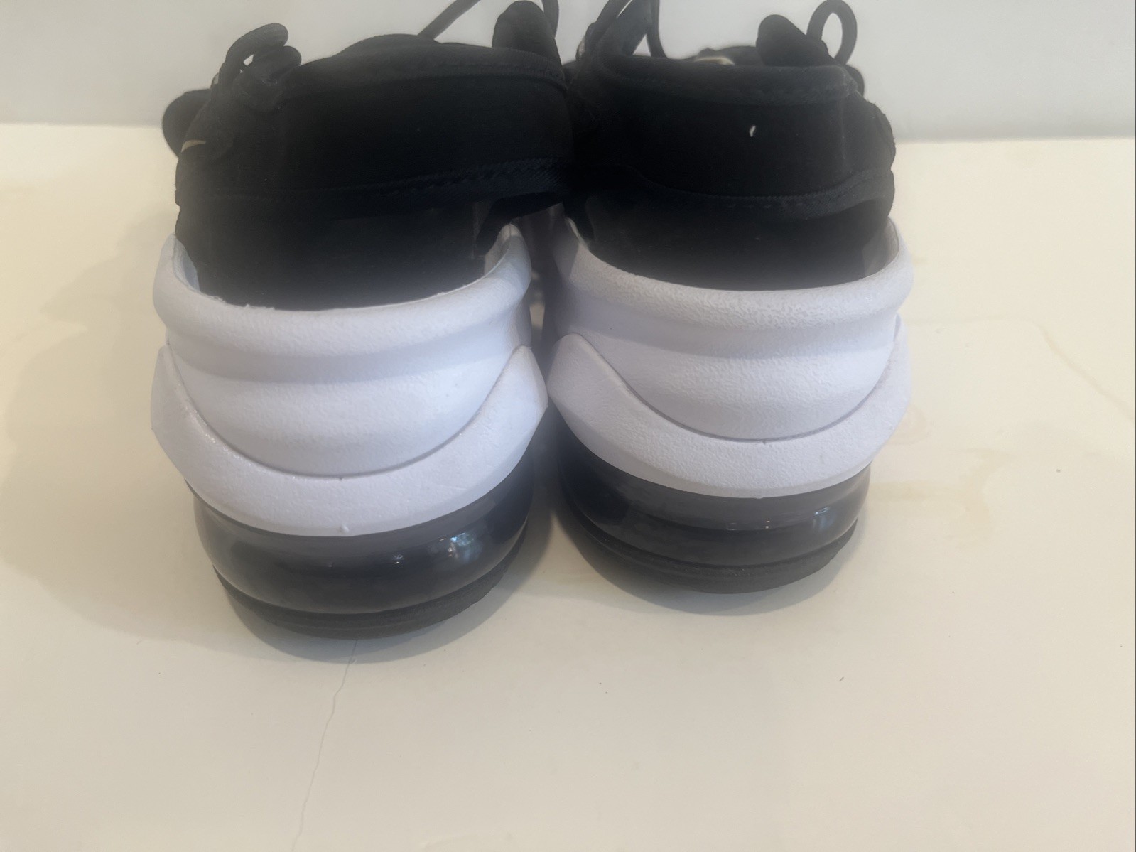 Nike Air Walk Platform Black And White Sandals Women’s Size 8