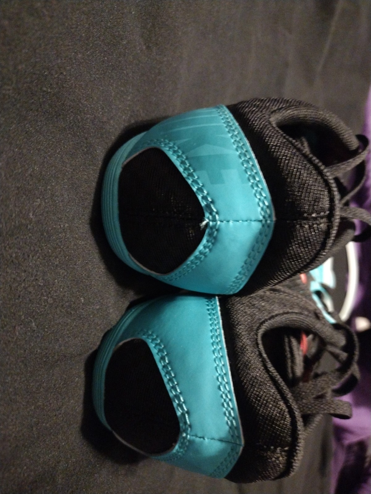Nike Rival MD Track Shoes Racing Spikes ‘ Black/Teal Size 8 New Without Spikes