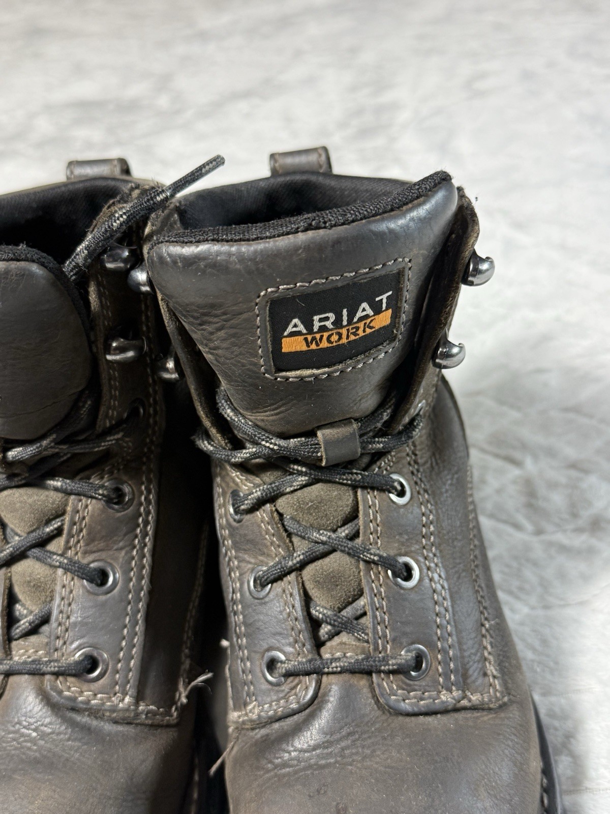 Ariat Work Boots Womens 6B Composite Toe EH Leather Workwear See Description