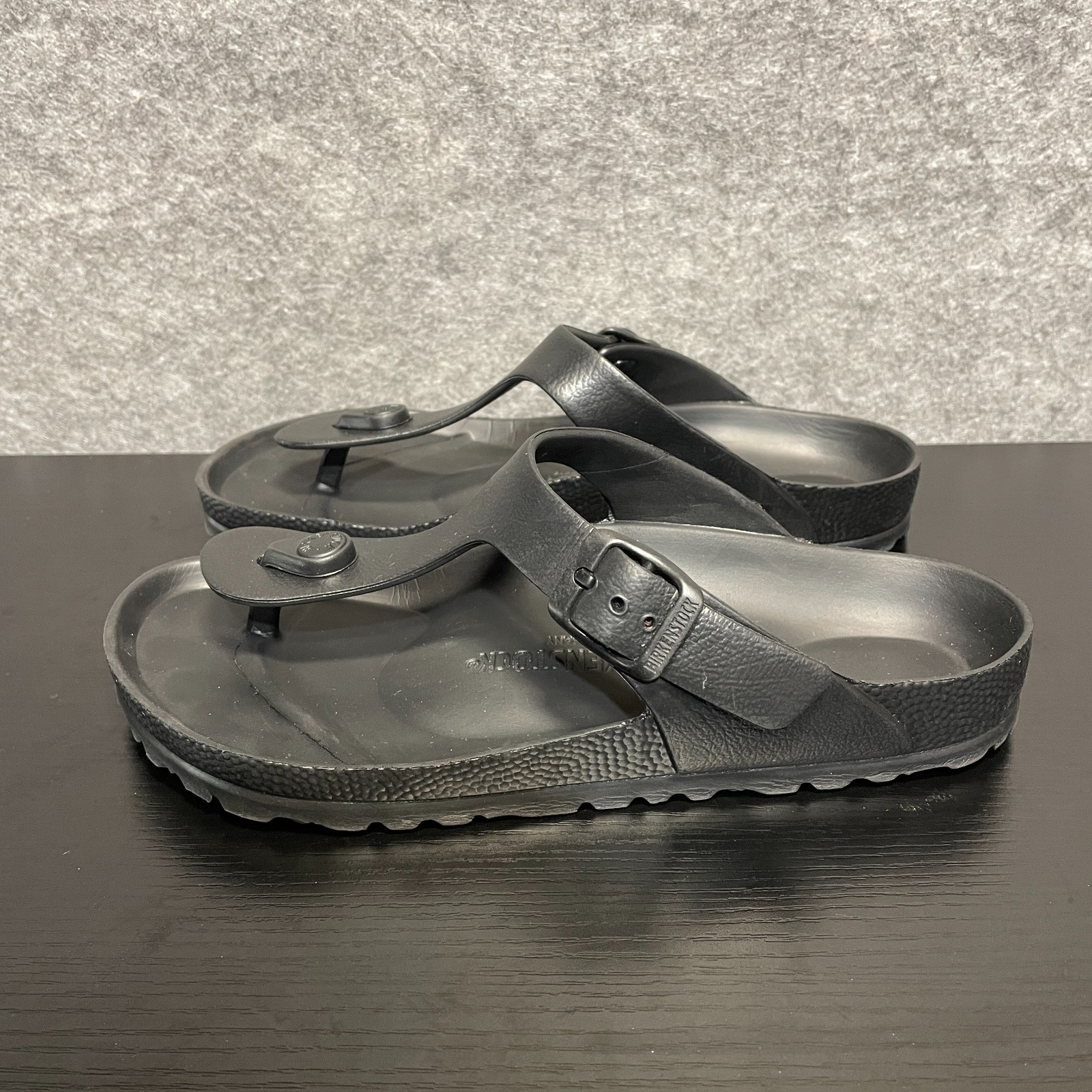 Birkenstock Gizeh Essentials EVA Sandals Women’s US 5-5.5 EU 36 Regular Black