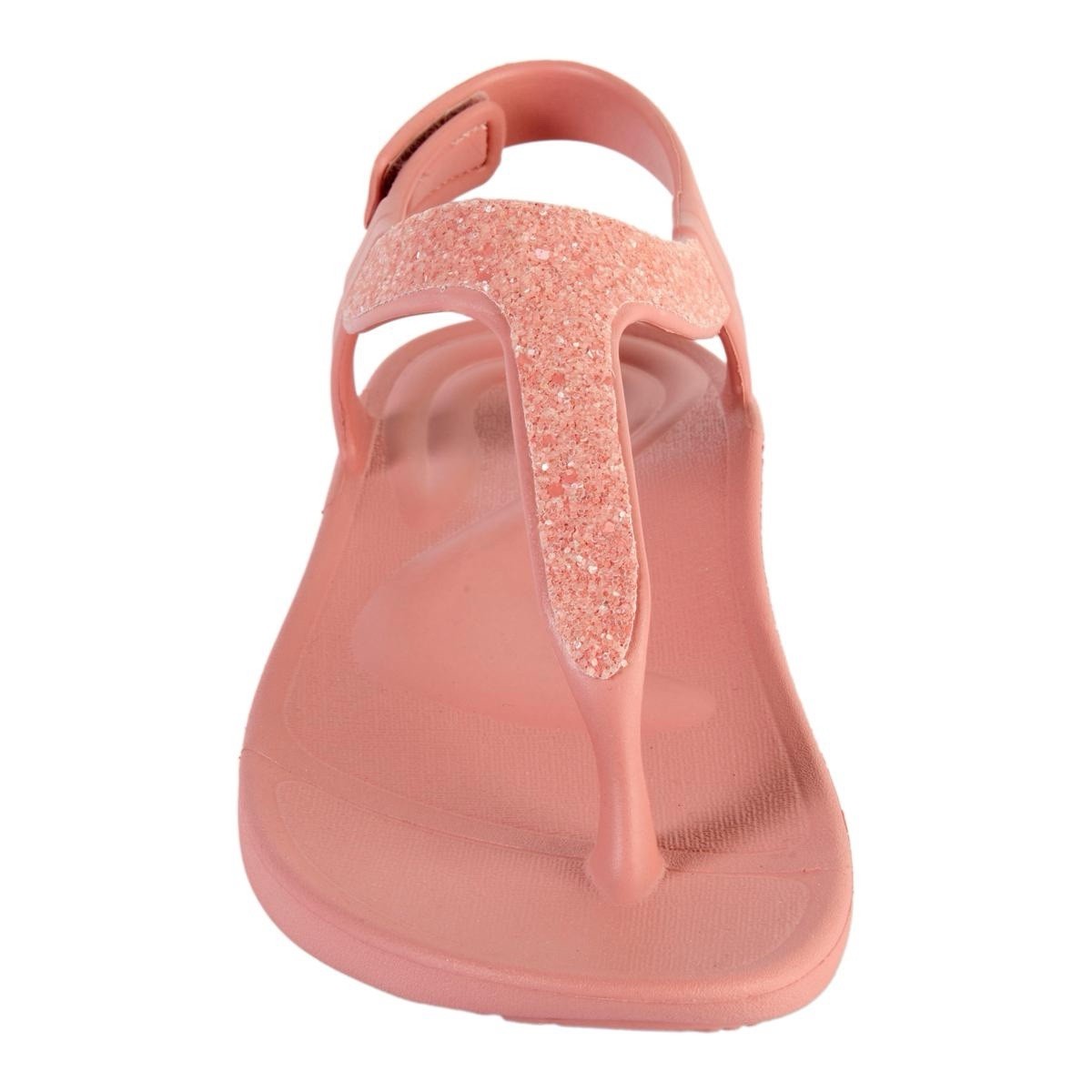 Aetrex Parker Sparkle EVA Arch-Support Thong Waterproof Sandal Rose EUR 41 US 10