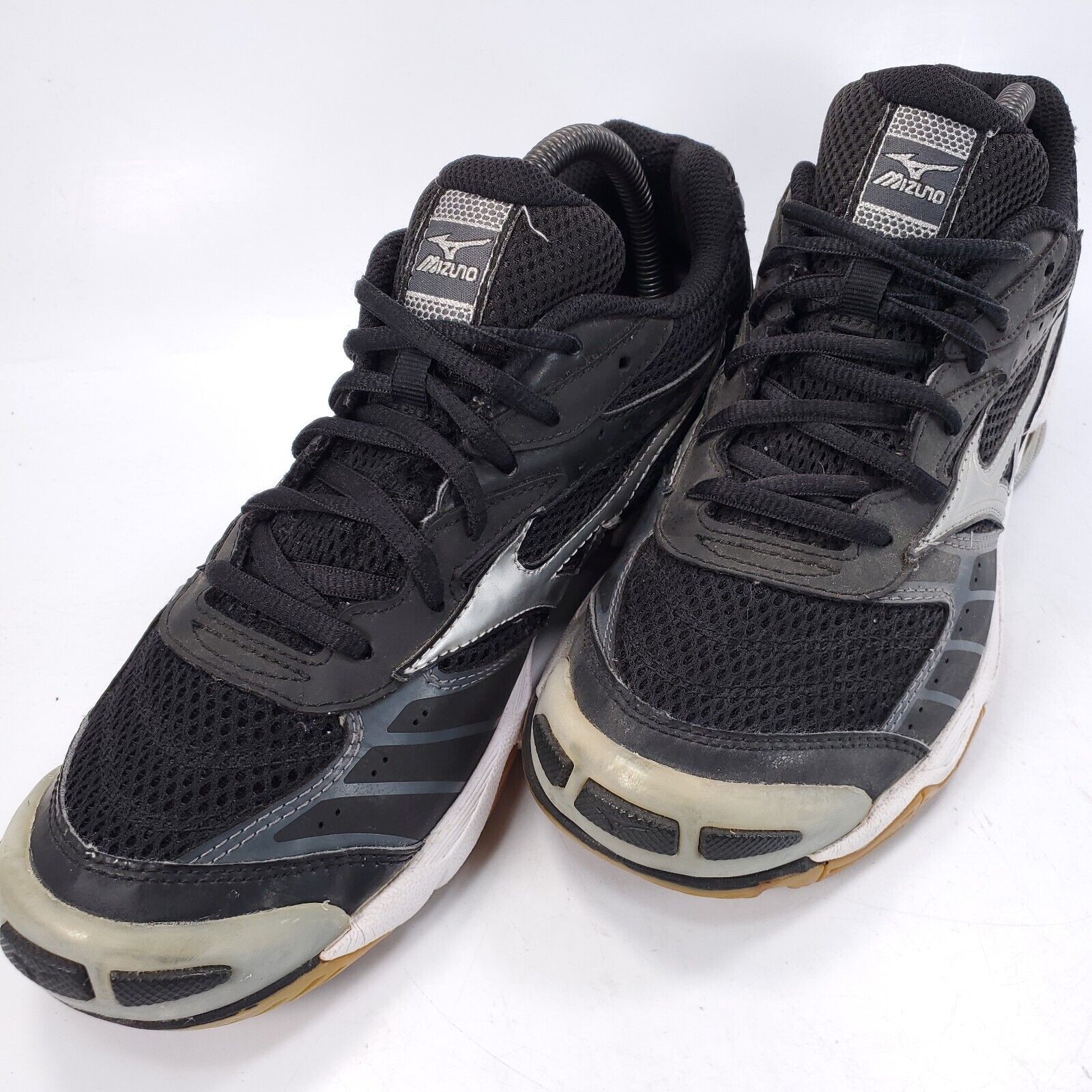 Mizuno Wave Bolt Athletic Running Training Shoe Womens Size 9 9KV-28405 Black