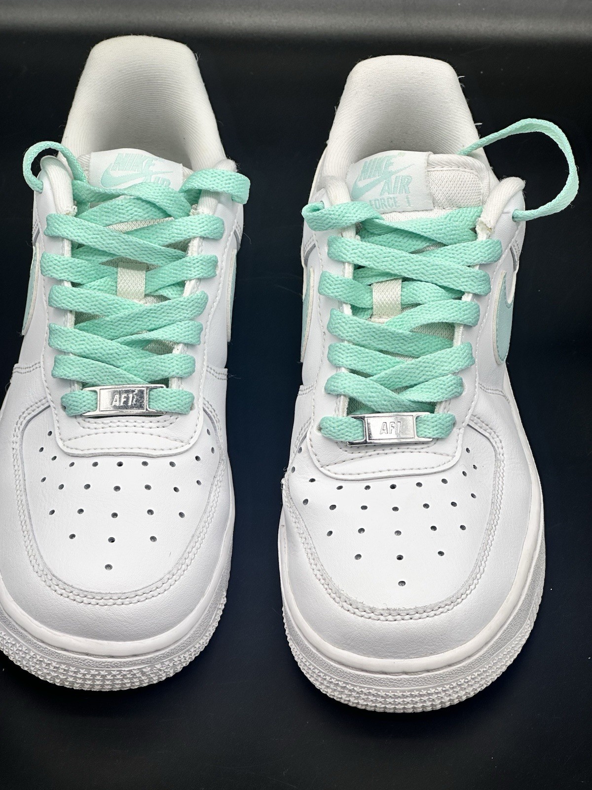 Nike Air Force 1 Low Jade Ice White Mint DD8959-113 Wmns Size 6.5