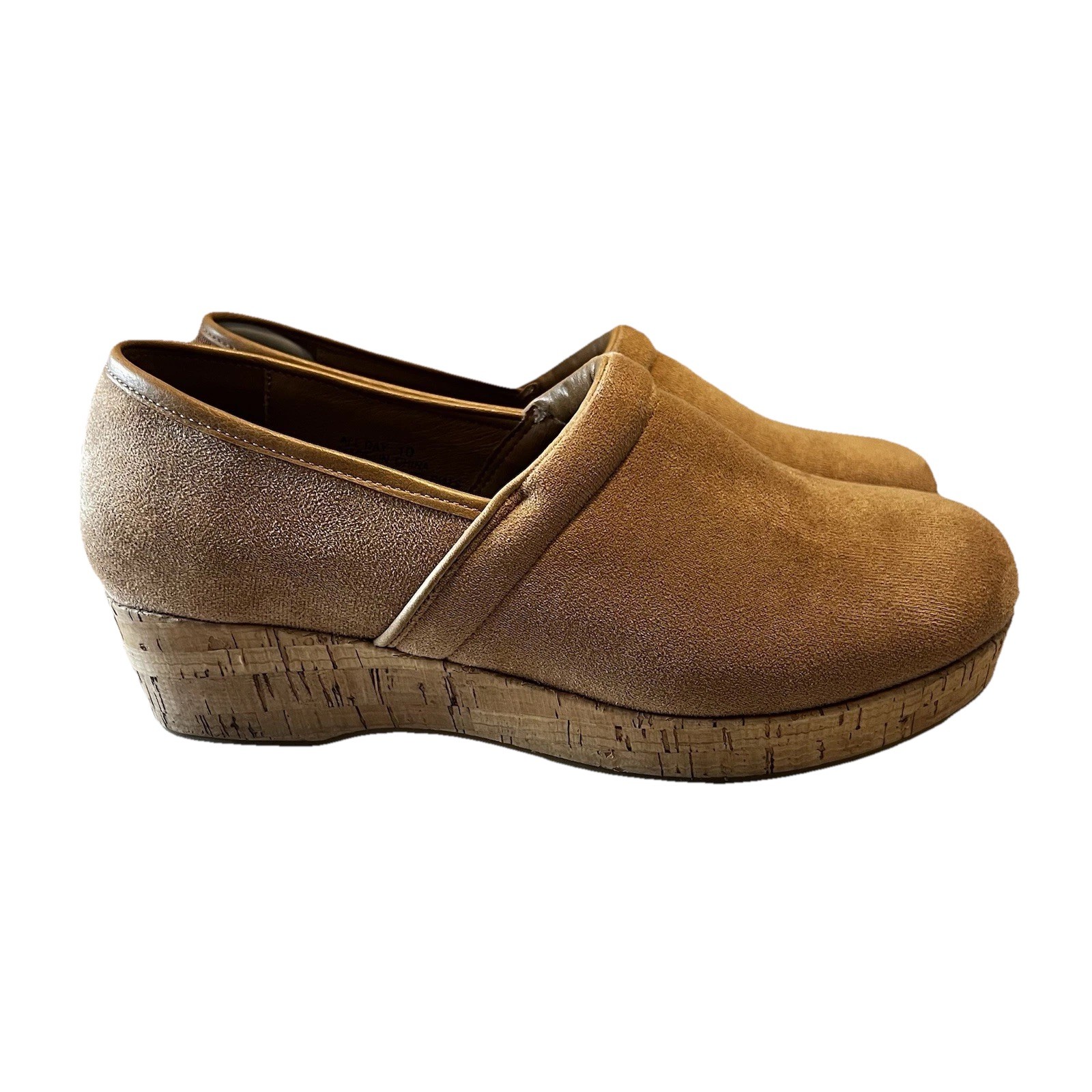 Corkys Footwear Women’s All Day Velvet Shoes Camel Cork Platform Size 10M