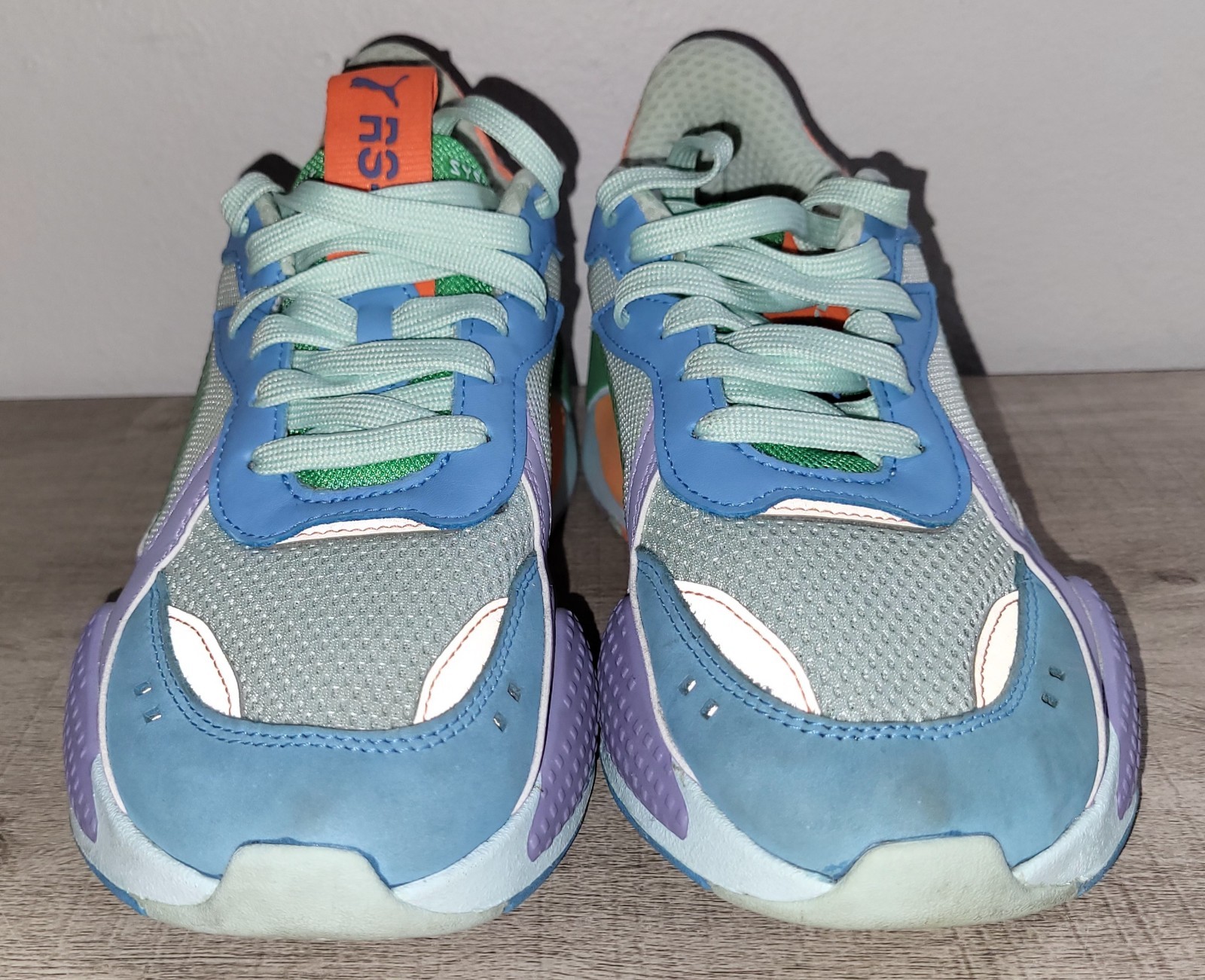 PUMA RS-X Running System Shoes Bonnie Blue Lavender 370750-08 Womens Sneakers 9