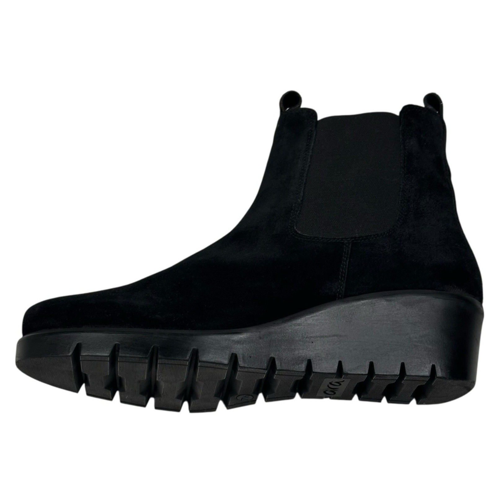 Ara Cascade Black Suede Chelsea Ankle Boots Womens UK 7.5 US 10 New $230