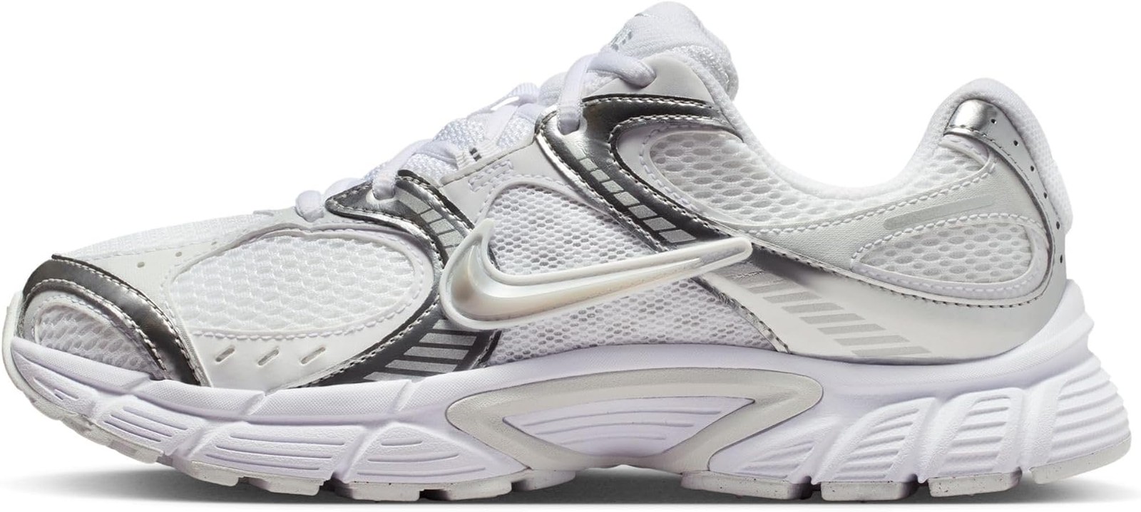 Nike Women’s V5 RNR Shoes – White/Metallic Silver/Platinum – 8.5