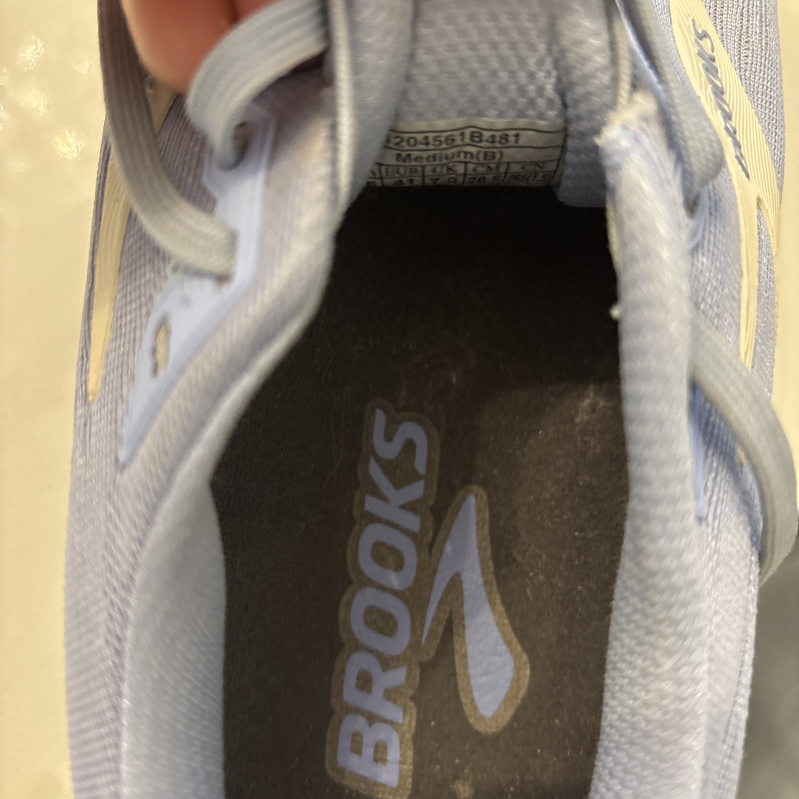 Brooks Revel 8 Women’s Road Running Shoes Blue Heron/orange Size 9.5