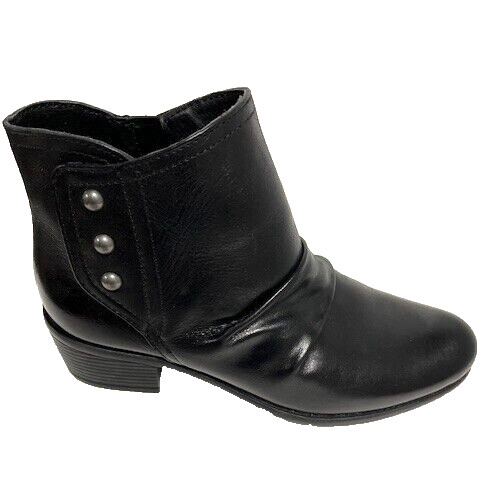 Bussola Women’s Anais Short Boot Black US Sz 7.5 #3419-L011