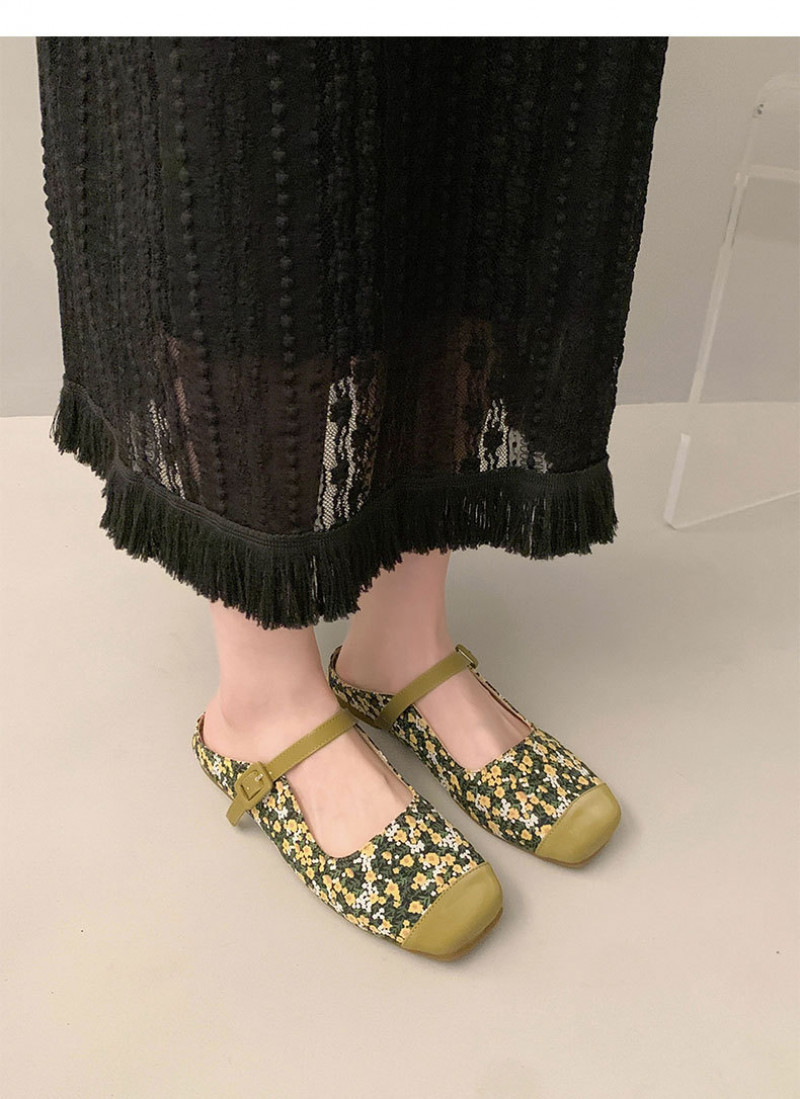 Women’s Fashion Casual Buckle Slip On Baotou Slippers Summer New Sandals