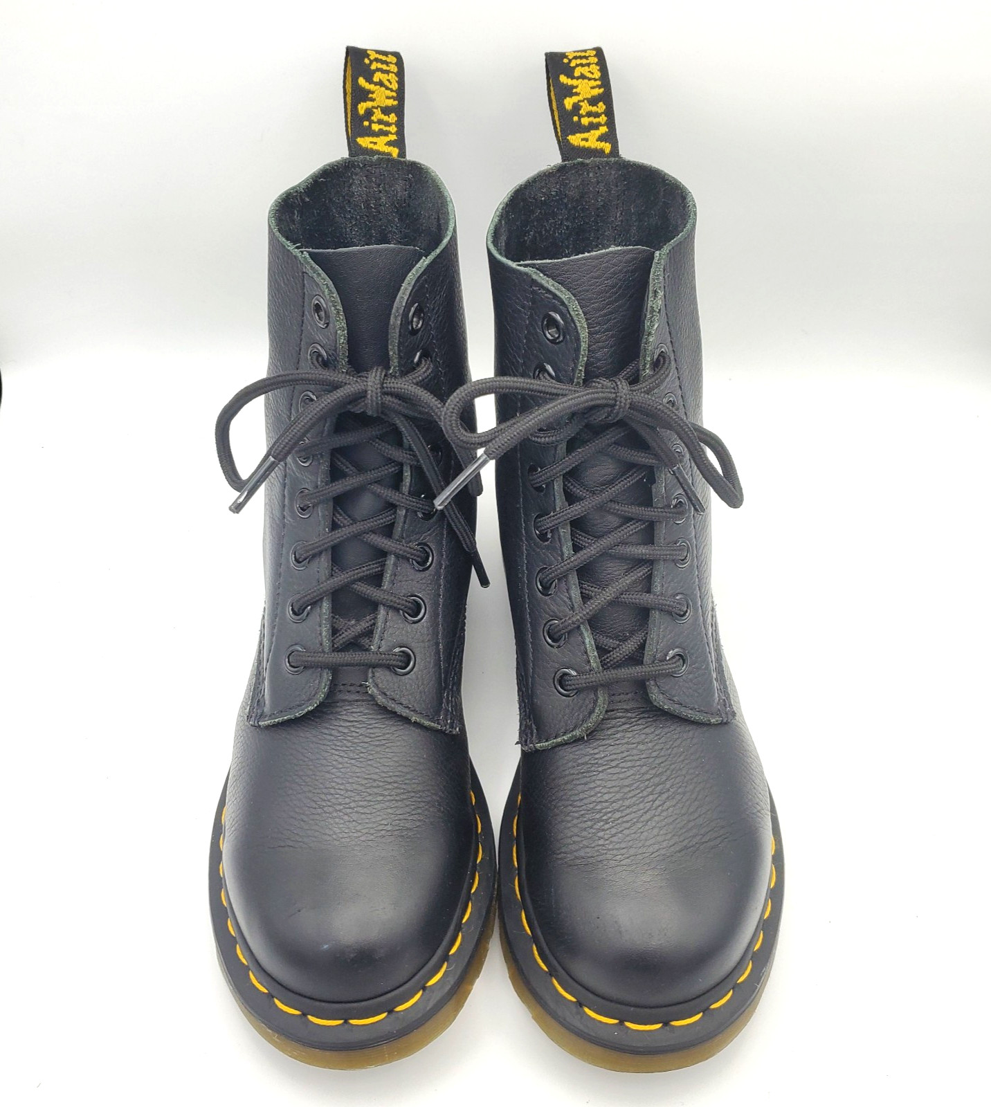 Dr. Martens 1460 Pascal Black Leather Boots, Women’s Size 6 US