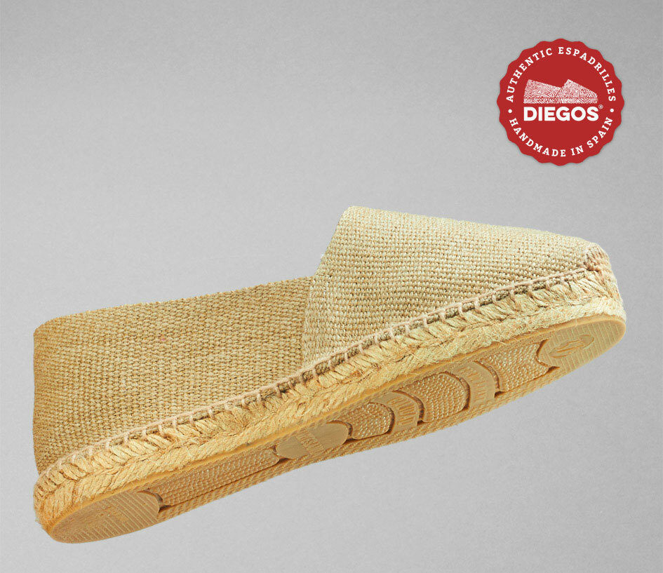 Espadrilles flat rope soles with full rubber | 100% made in Spain | Woman & Men