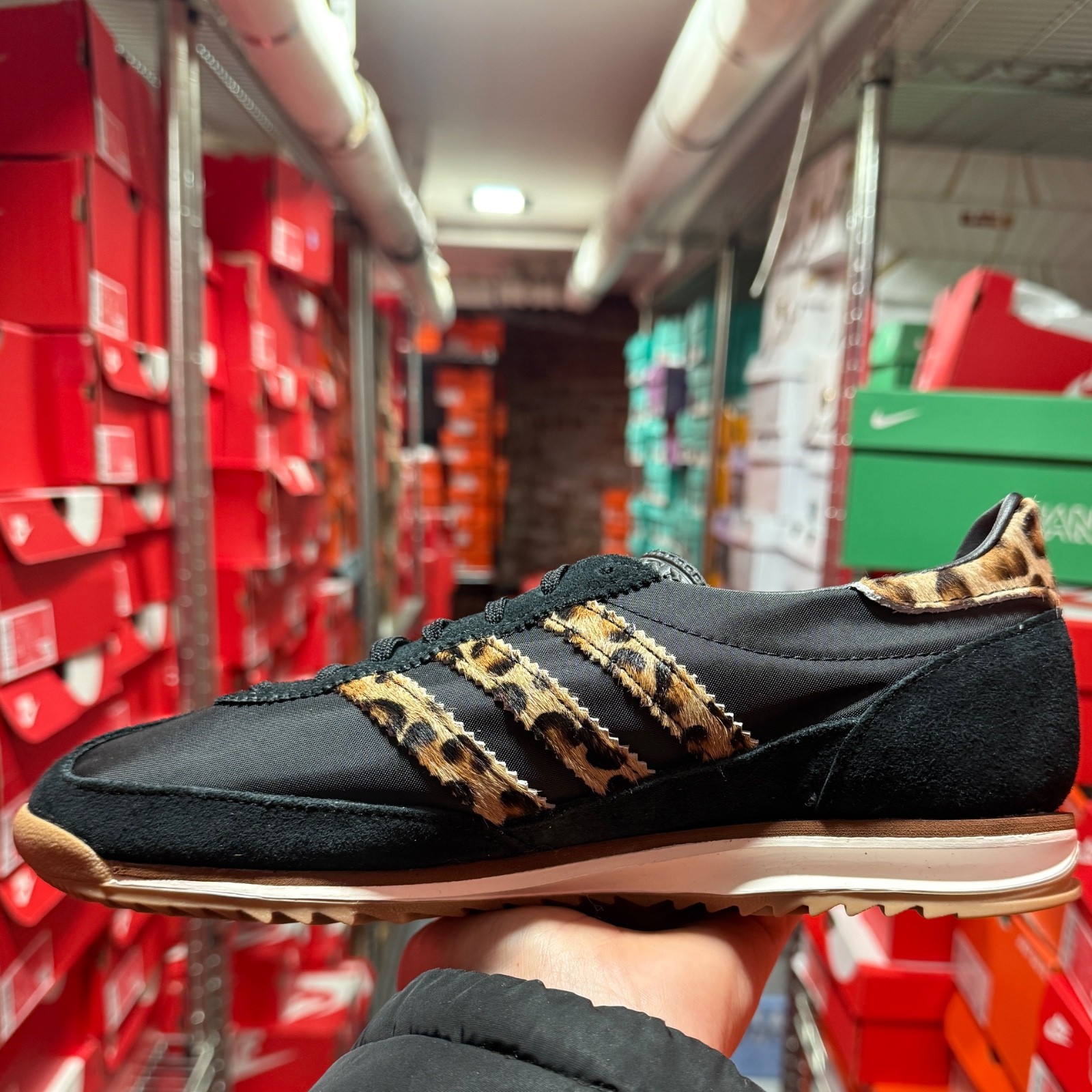 Adidas SL 72 OG Black Brown Preloved ‘Leopard Print’ (JR1640) Women’s