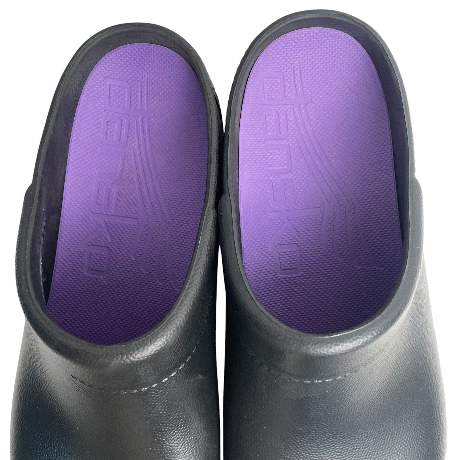 Dansko WMNS Black Molded Kane Clogs Gardening Vegan Waterproof EU 41 US 10.5-11