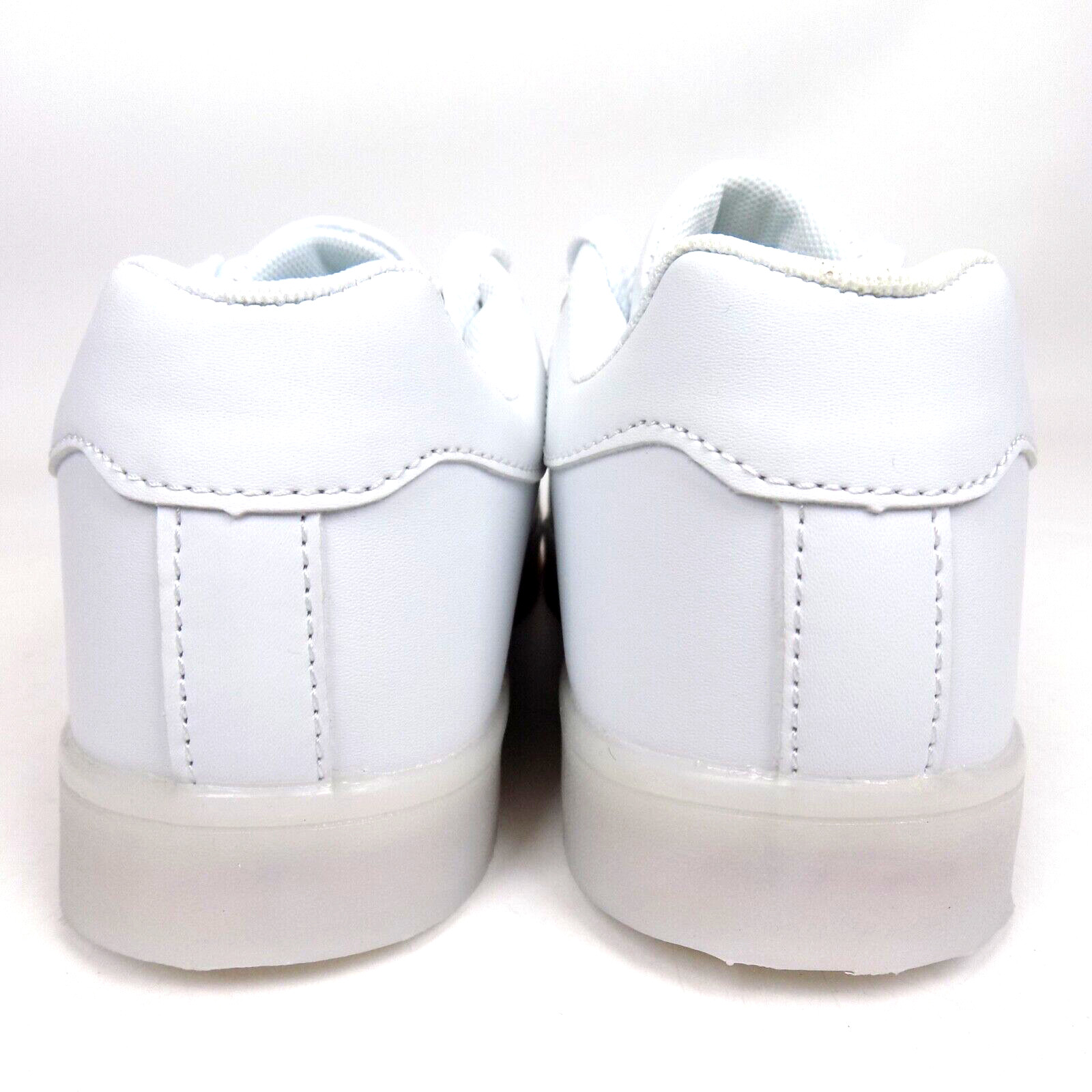 NEW! Sanyes USB Charging Light up LED Women Casual Sneakers Size 7.5 M, White
