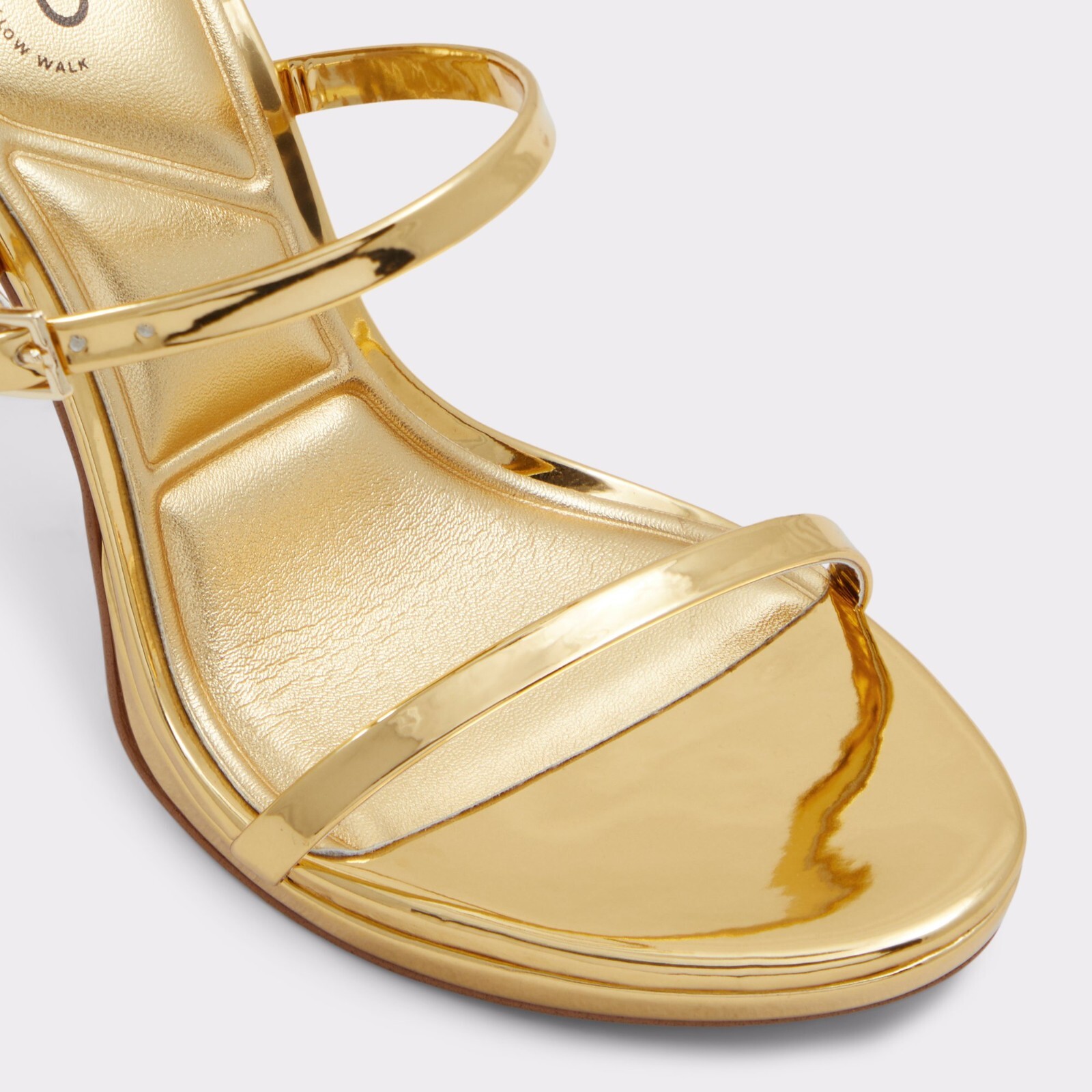 Heels ALDO Heel Levissa Strappy stiletto sandal GOLD Size 6/6.5/7/7.5/8/8.5/9/10
