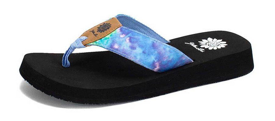 Yellow Box | FALIT Tie Dye Flip Flops