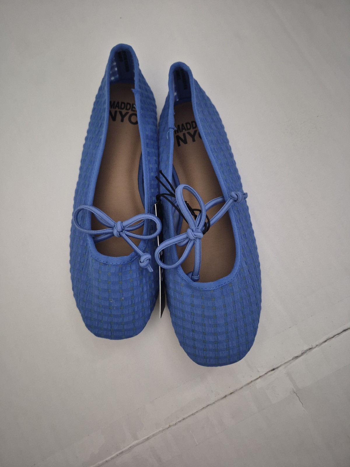 Madden NYC Women’s Blue Flat Toed Size 2