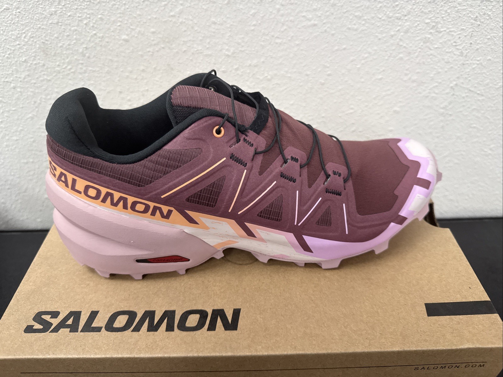 Salomon Speedcross 6 Catawba Grape W Size 10 ONLY 1 SHOE (RIGHT SHOE)