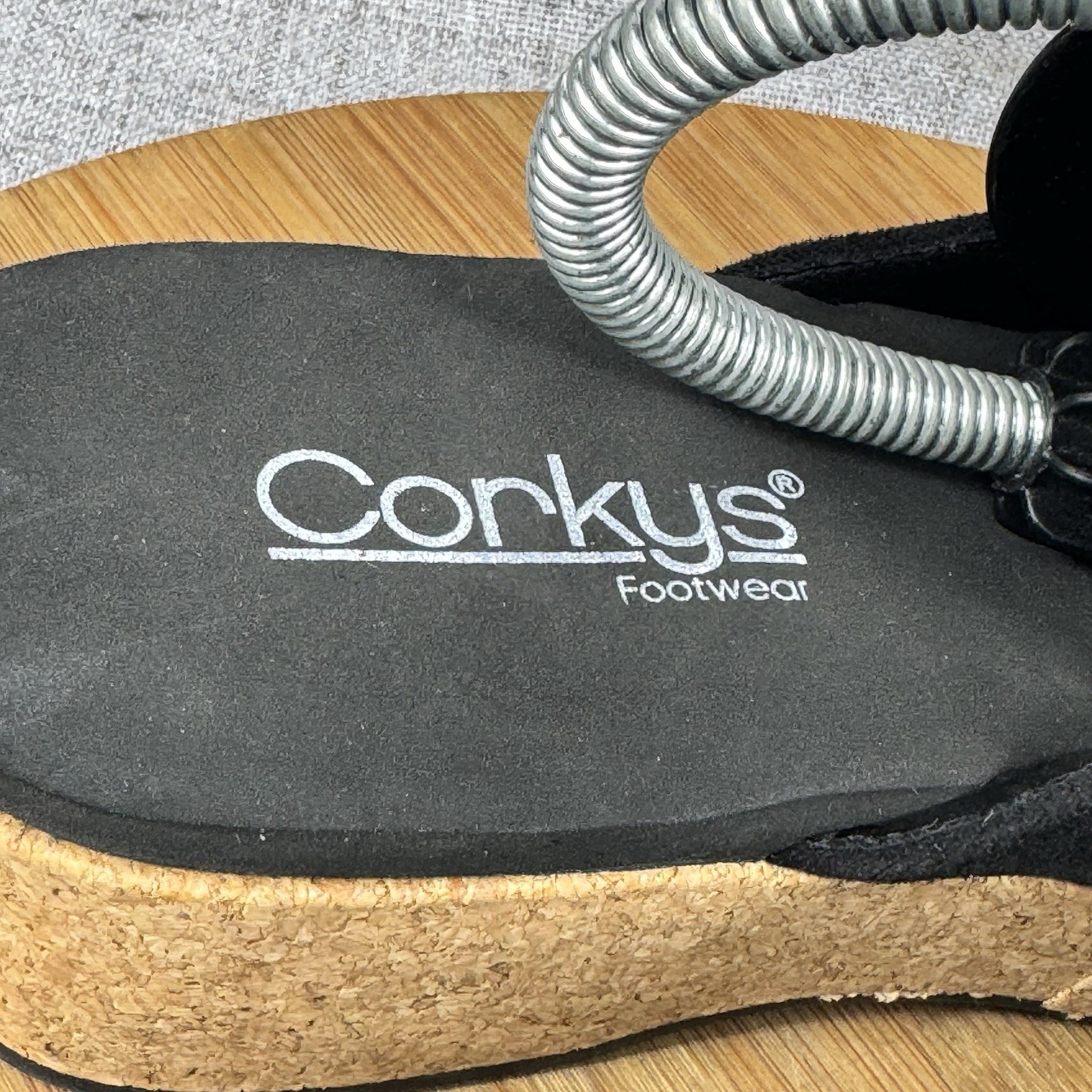 Corkys Footwear Womens All Get Out Clogs Size 8 Buckle Comfort Slip On Shoes