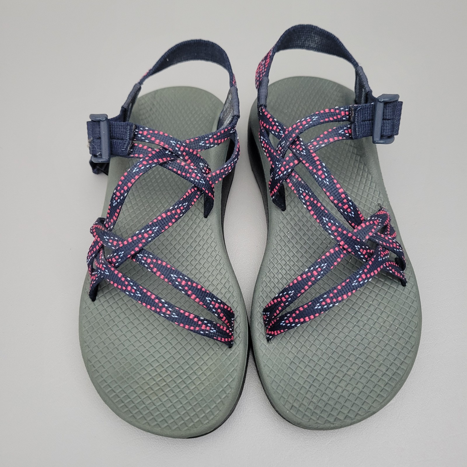 Chaco Womens Sandal Z Cloud X2 Size 7 Action Blue Multicolor Hiking Adjustable