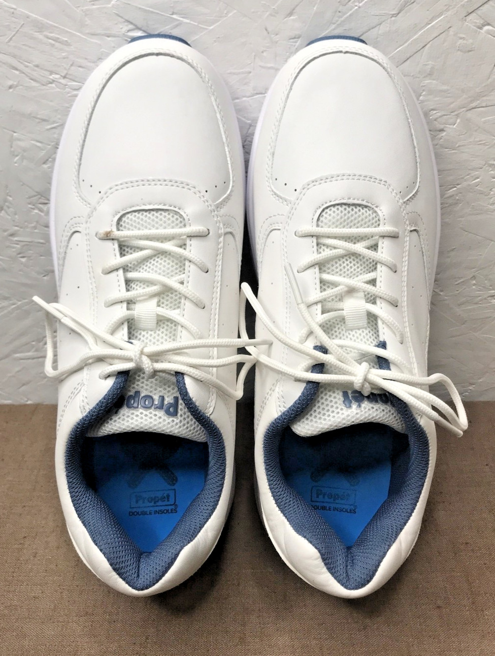 *See Description Propet Ultima Women’s Walking Sneakers Size 10M White Leather