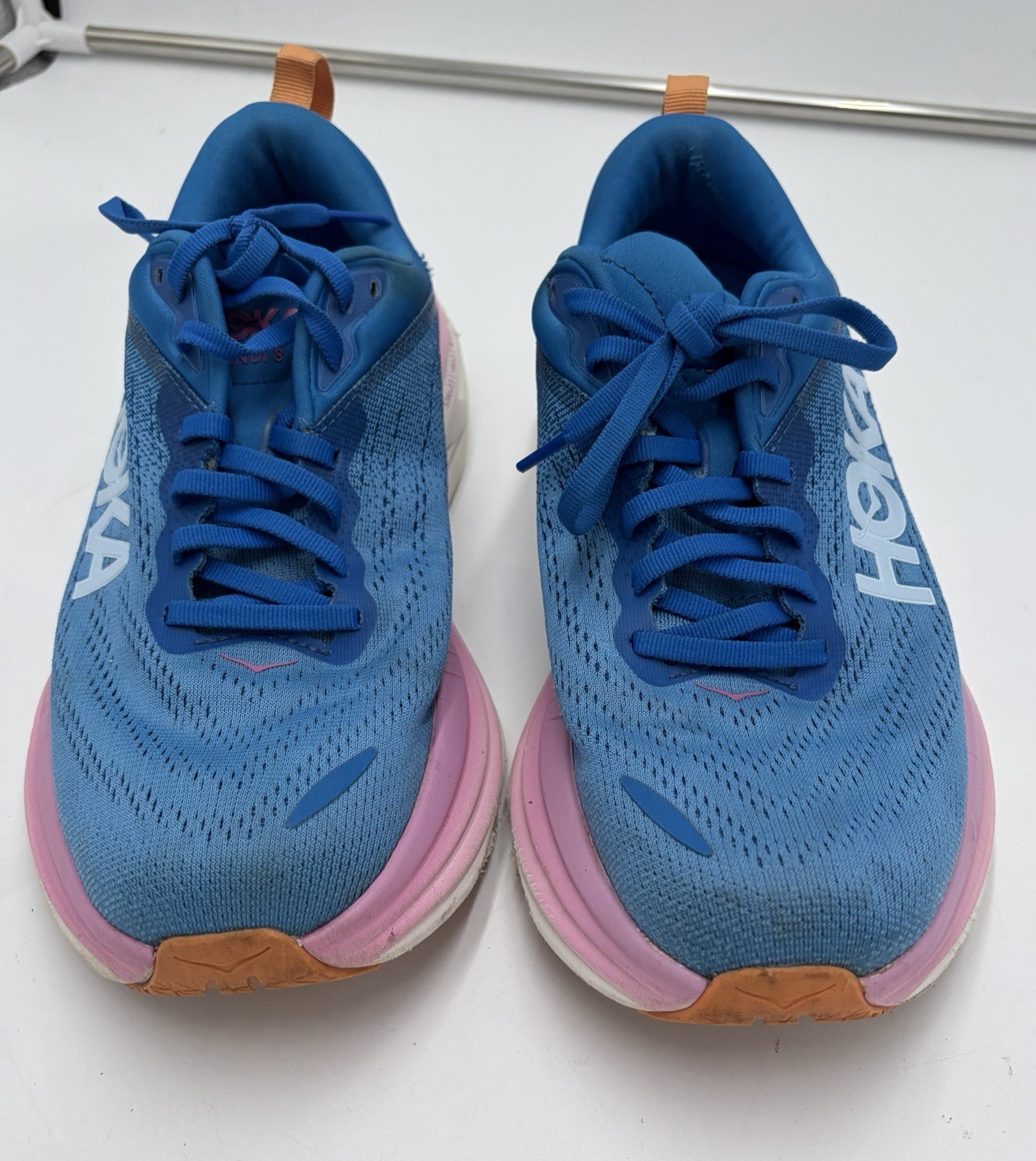 HOKA One One Women’s Bondi 8 Wide F27422J Blue Lavender R3