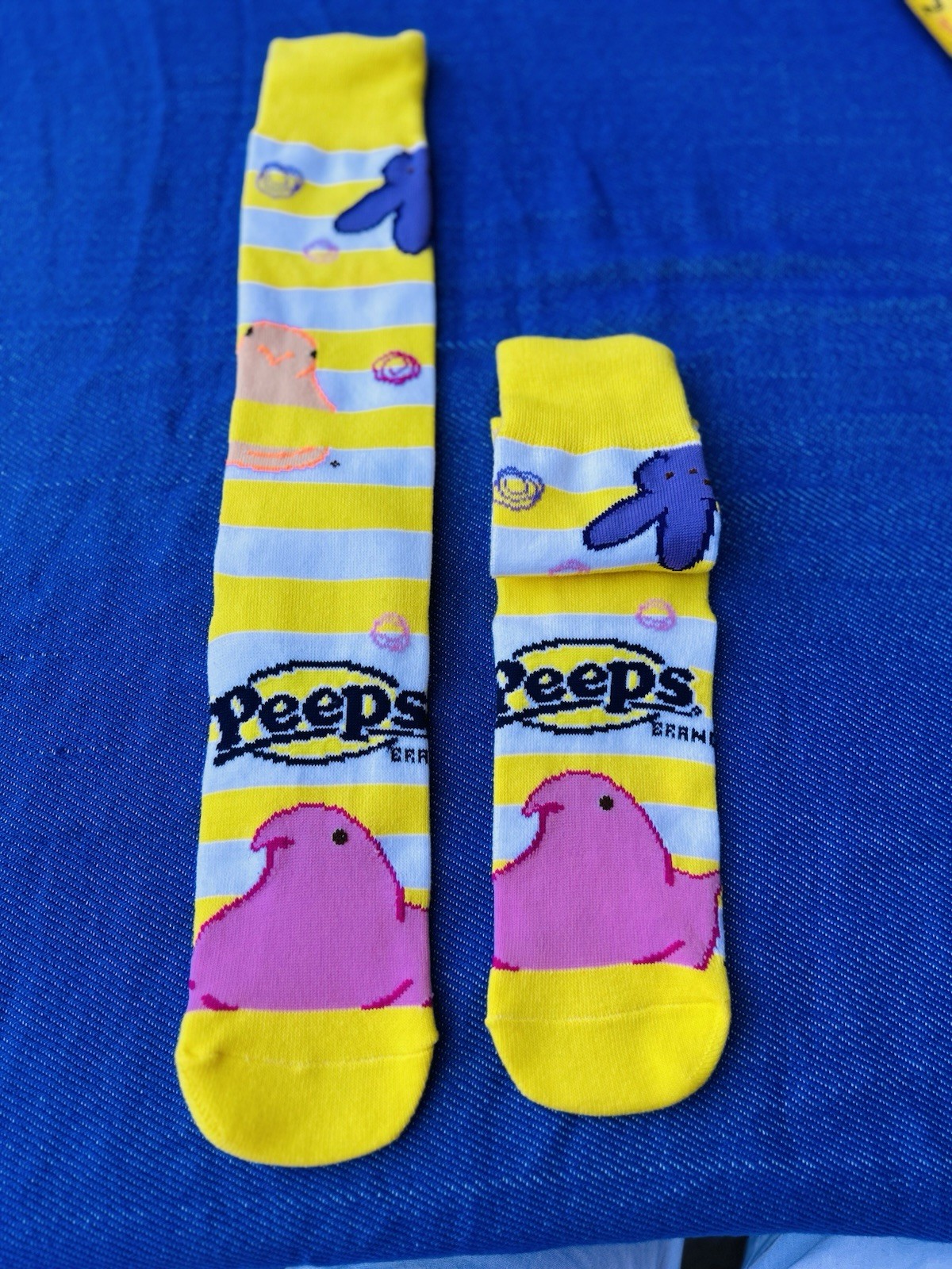 PEEPS Rice Krispies Treat Flavored Marshmallow Chicks Funky Yellow Women Saks