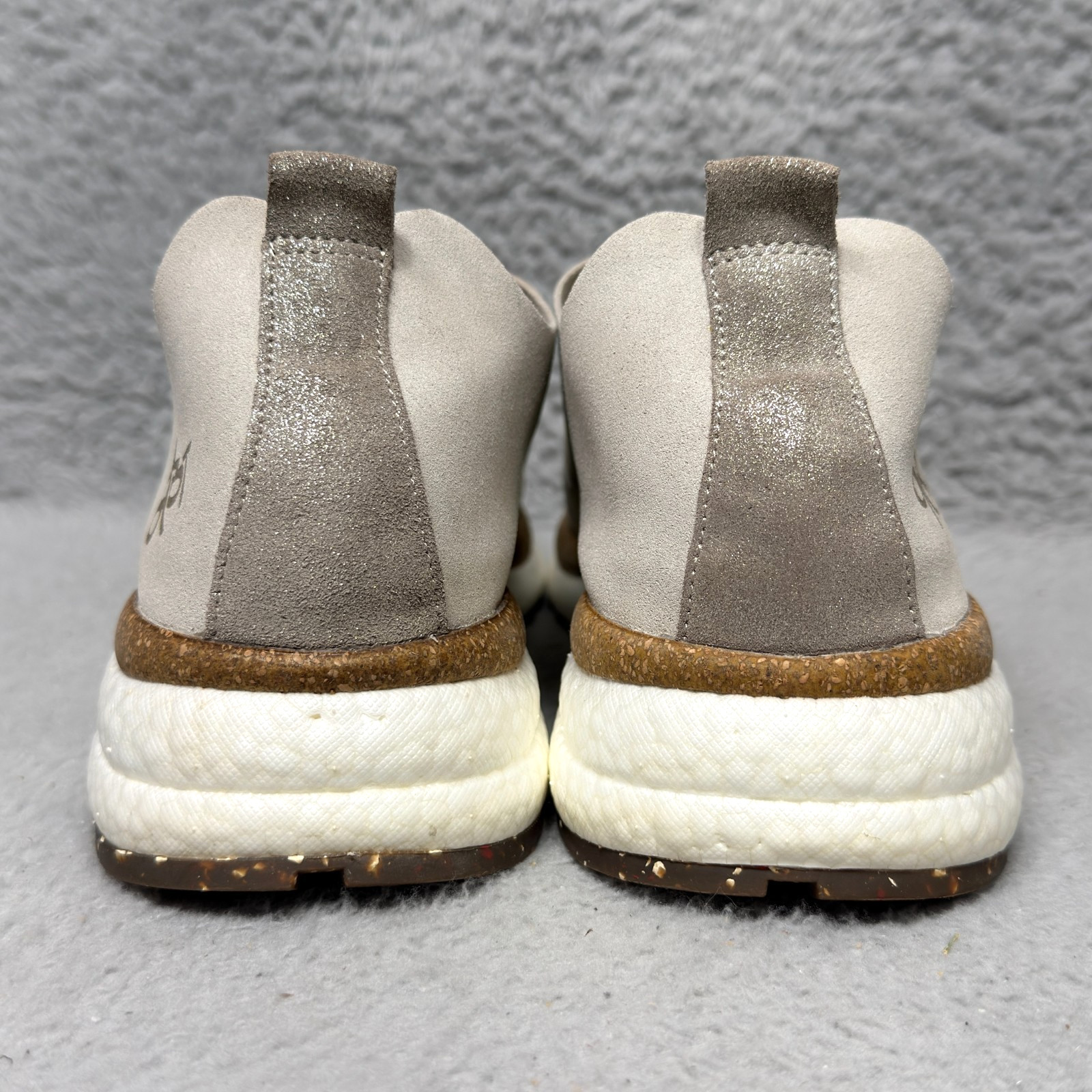 OTBT Alstead Womens Size 10 Sneakers Shoes Dove Gray Textile Leather Comfort