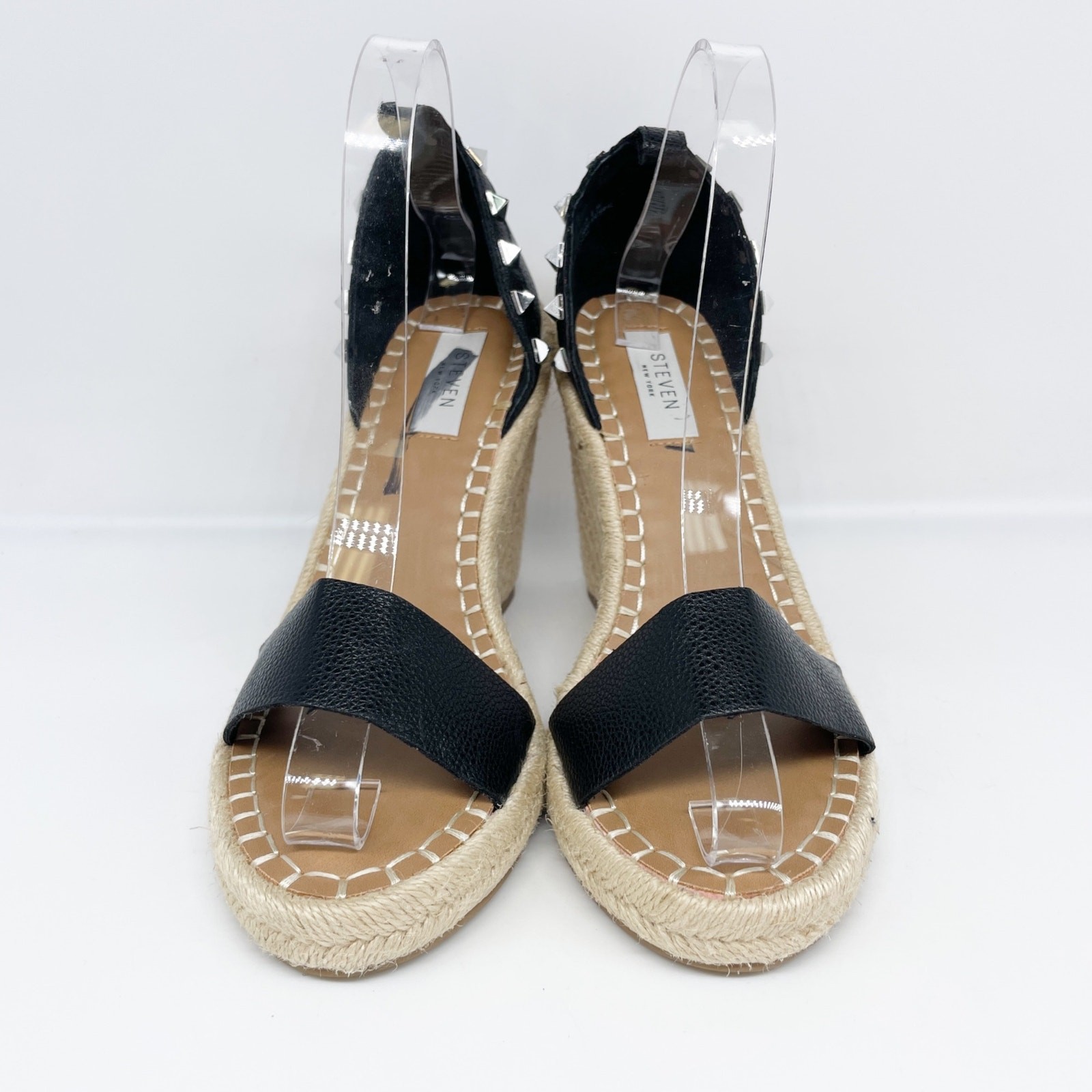 Steven New York Women’s Peni Espadrilles Wedge Ankle Strap Sandals Size 8.5M