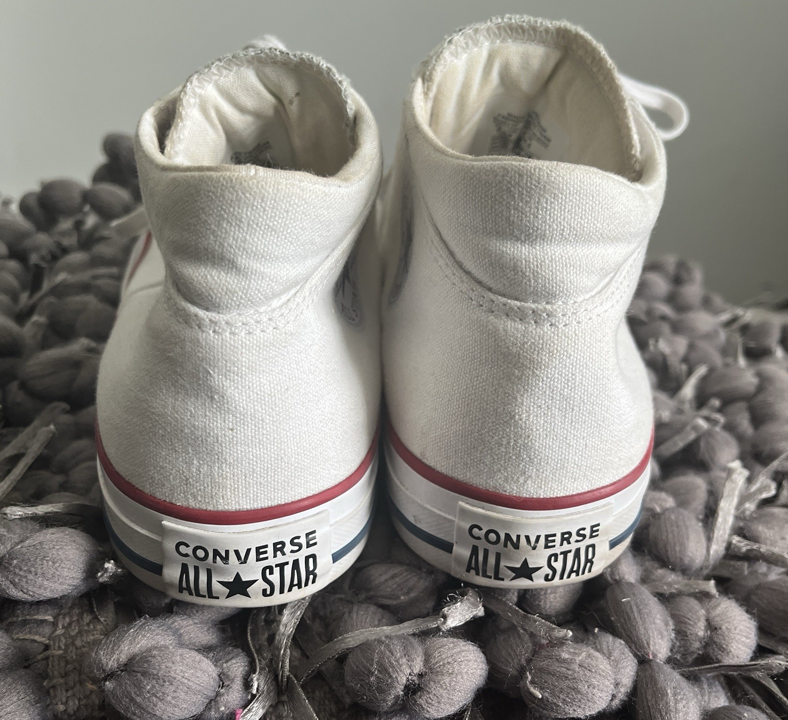 Converse All Star Chuck Taylor Madison Mid Triple White Lace 563511F Sneakers 10