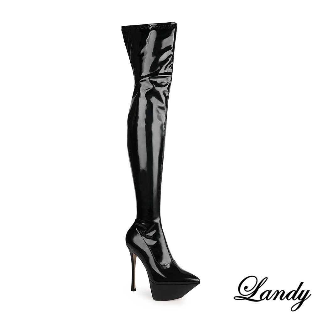 Womens Pointy Tor High Stiletto Heel Platform Over Knee High Boots Shoes Party