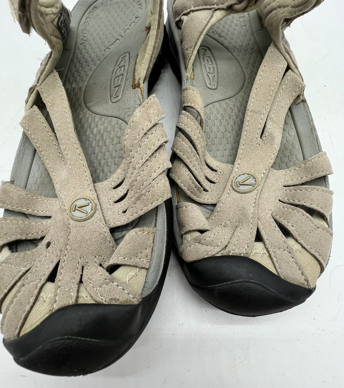 Keen Womens Adventure Rose Sandals Size 9 Beige Slingback Outdoors Hiking Casual