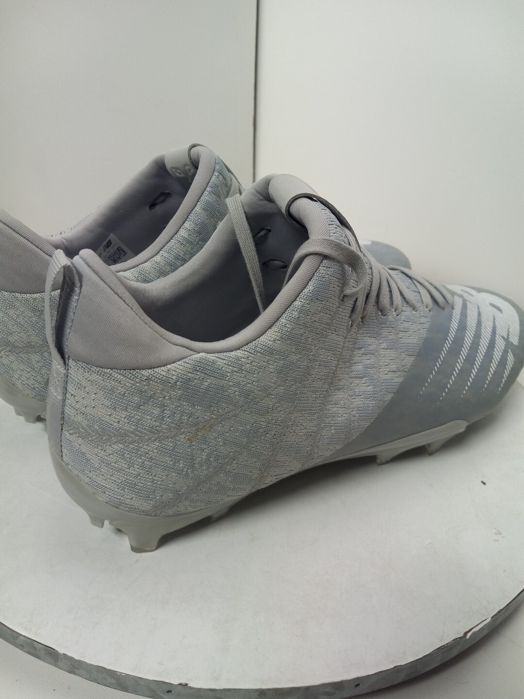 New Balance Burn X Low Gray Lacrosse Cleats Womens Sz 12 D Wide