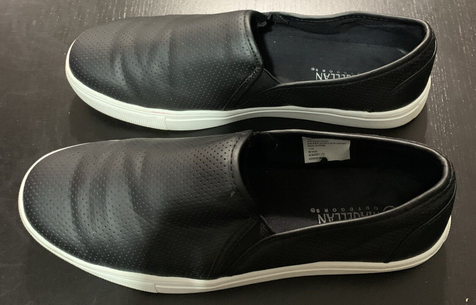 Magellan Outdoors Shoes Sneakers Womens Slip On Boating Black Casual Size 9B US