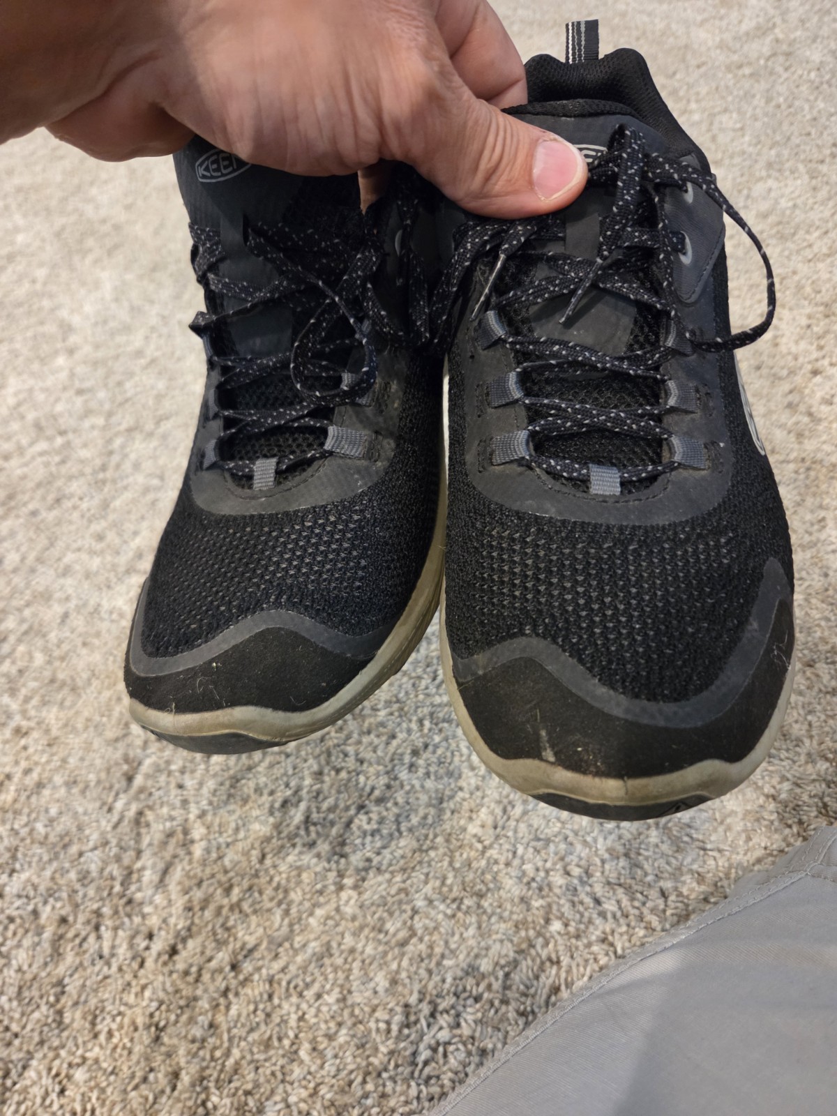 KEEN Women’s Terradora Speed Hiking Shoes Black/Drizzle sz 9 US
