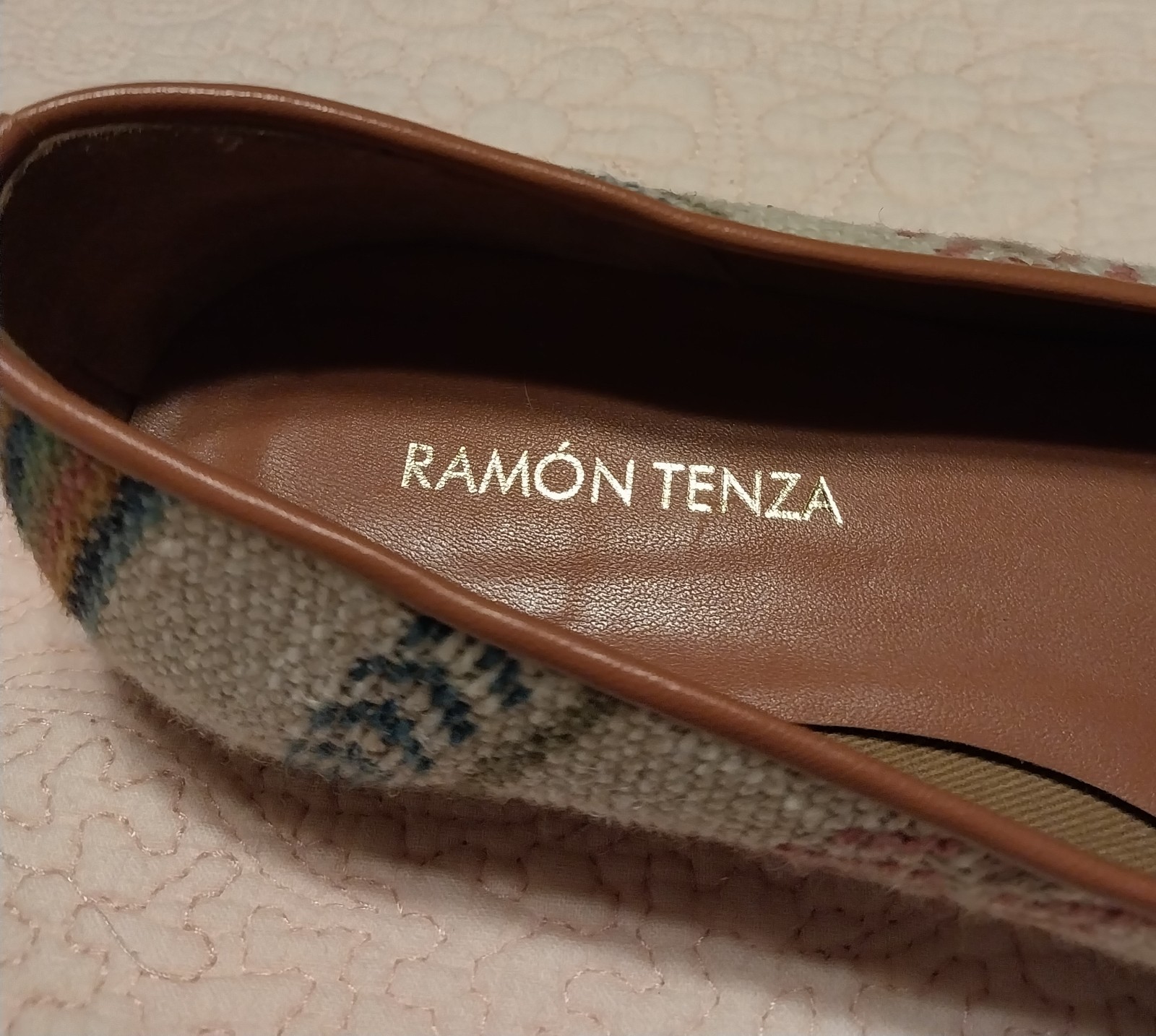 Ramon Tenza Womens Size 6.5 Spanish Woven Loafer Flats
