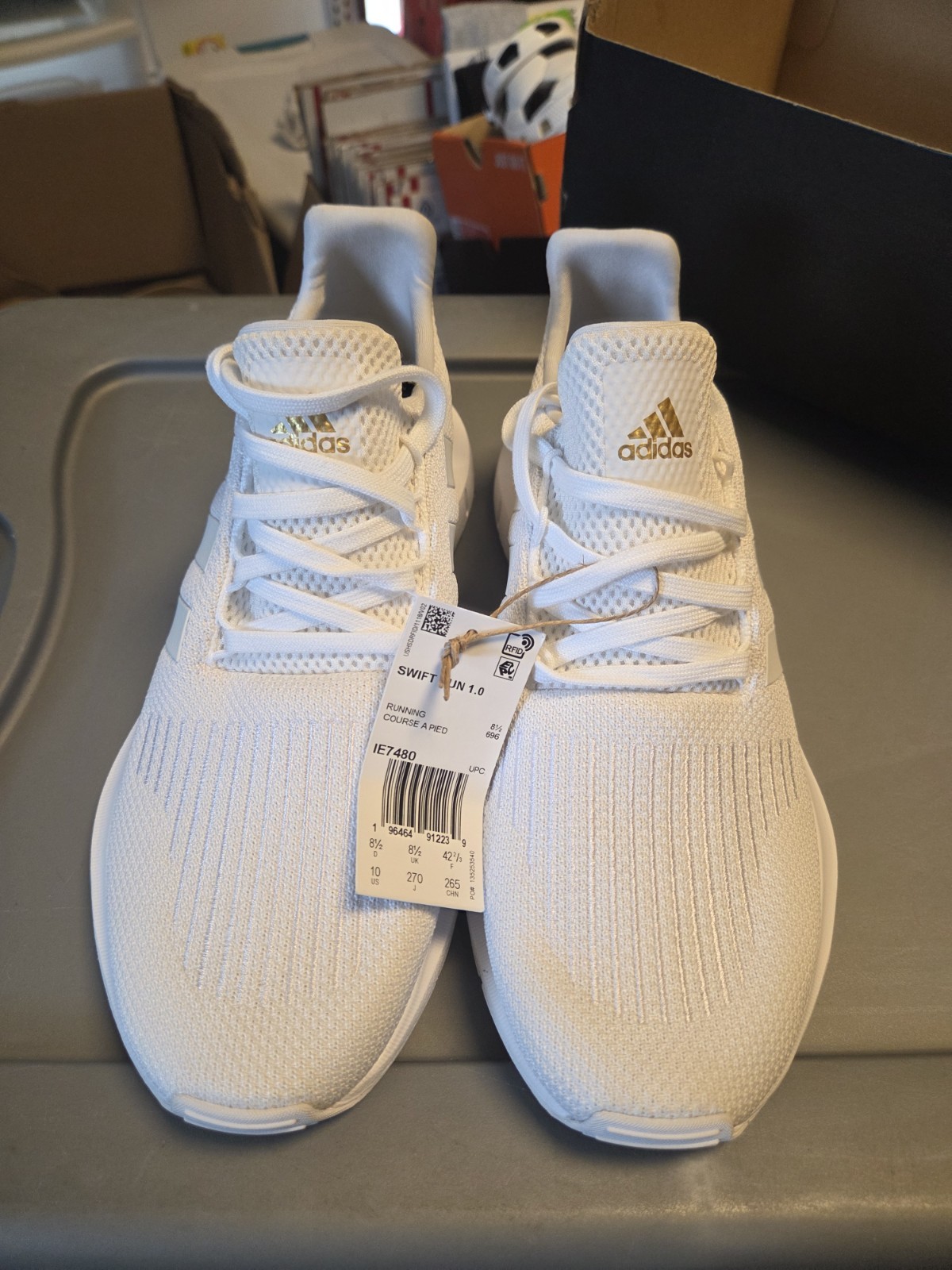 New Women’s Adidas Swift Run 1.0 Running Athletic Shoes #IE7480 Size 10
