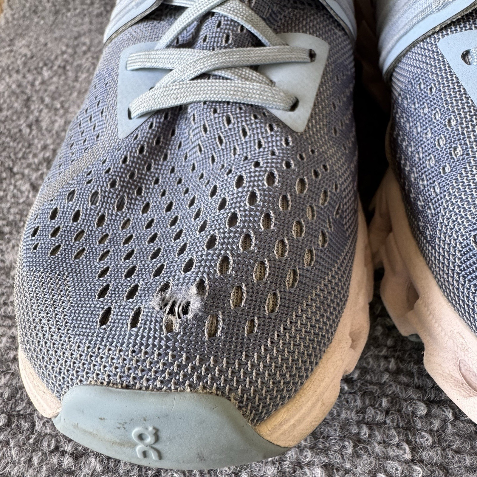 On Cloud Womens Cloudswift Blue Lake Sky Running Walking Size 8.5 Helion