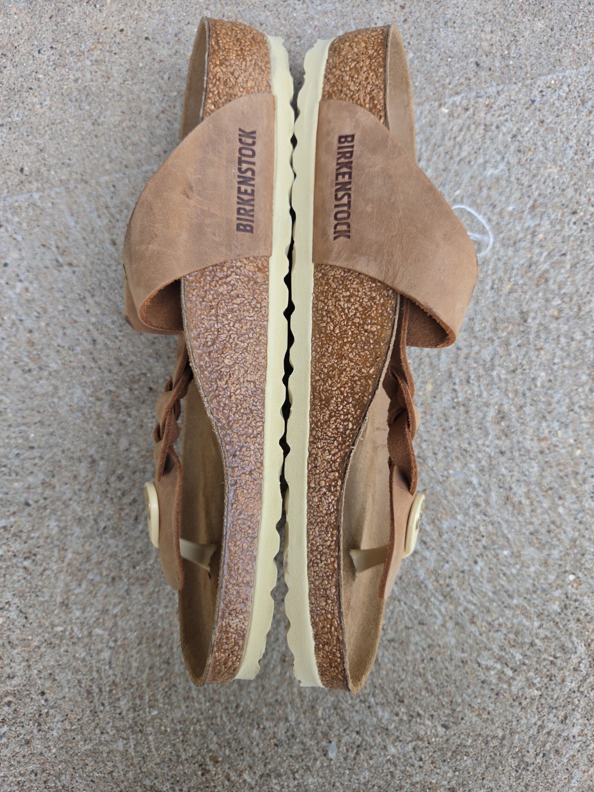 Birkenstock Gizeh Braided Size 40 Congnac