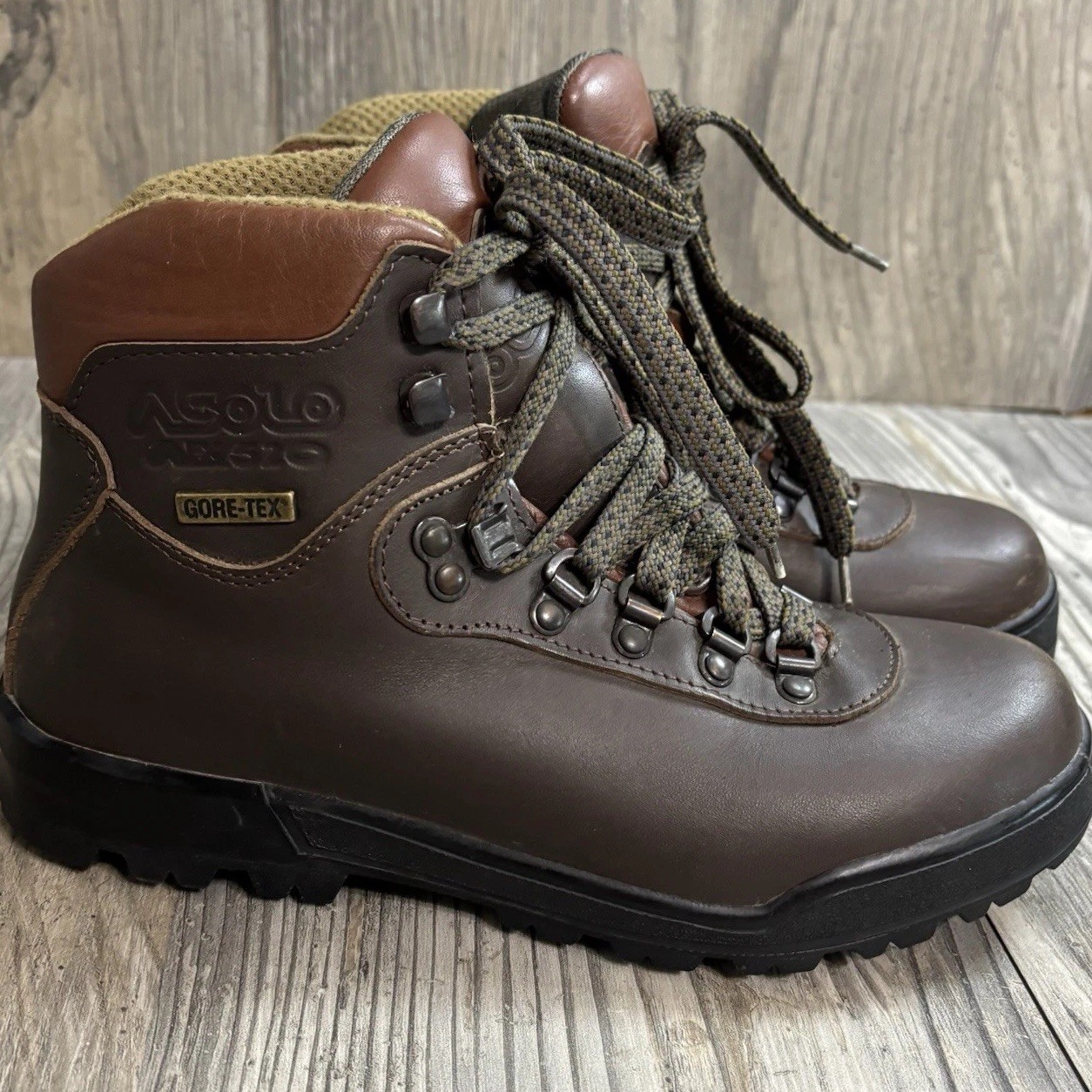 Aslo AFX 520 Womens 7 Brown leather Gortex hiking boots EU 38 2/3