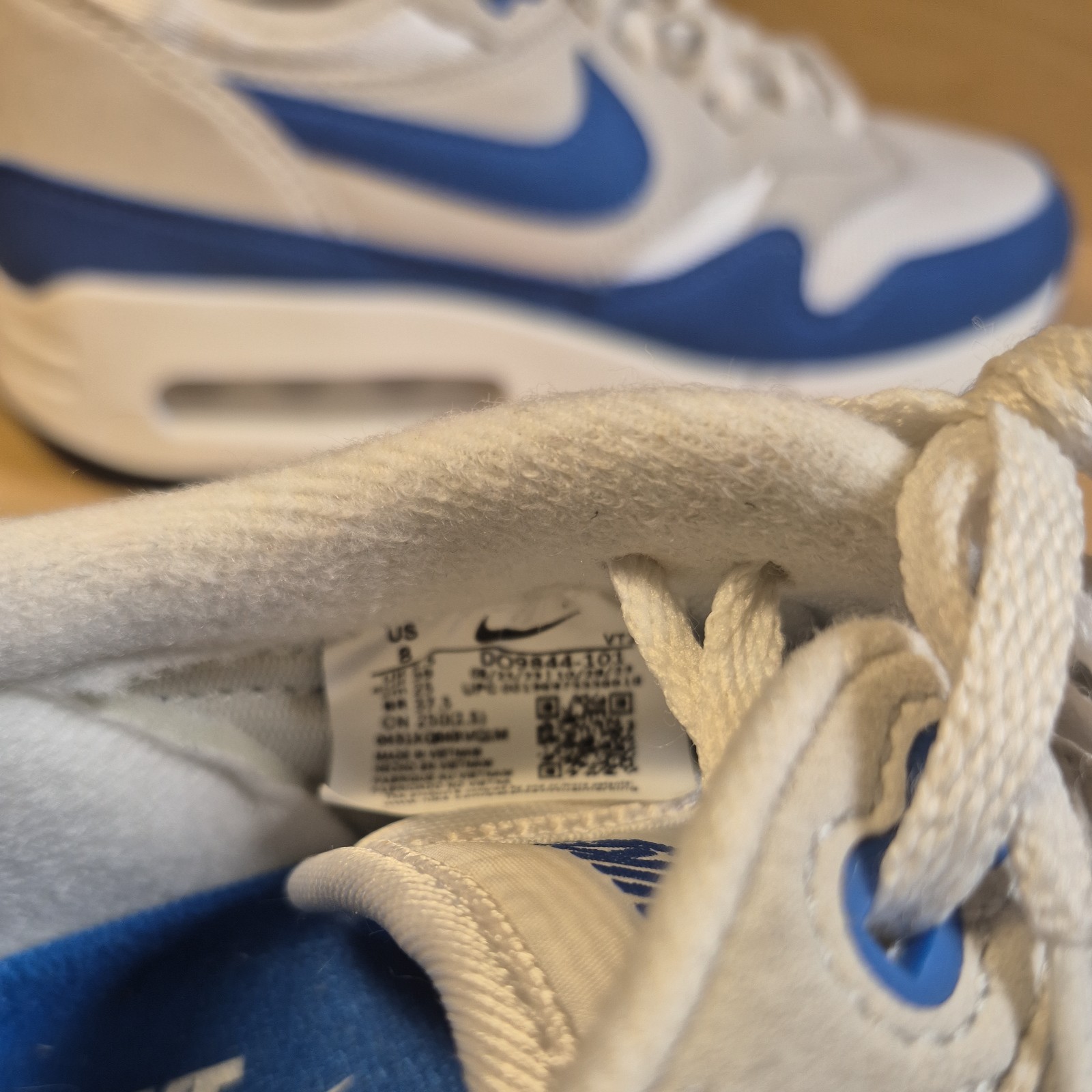 Size 8 – Nike Air Max 1 ’86 OG Big Bubble – Royal Blue White
