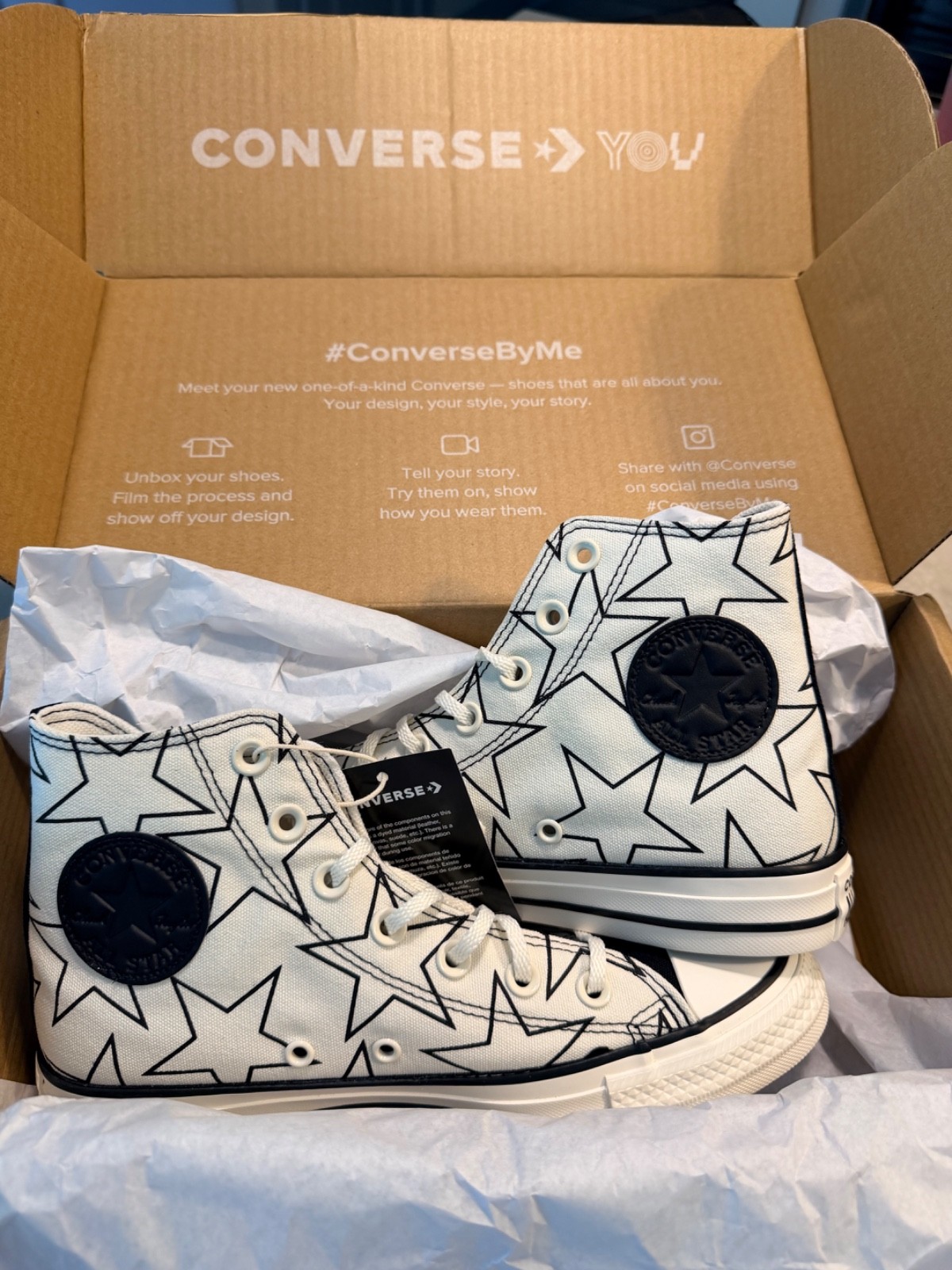 Billie Eilish HMHAS Converse for You Custom Sneakers 8.5 NIB