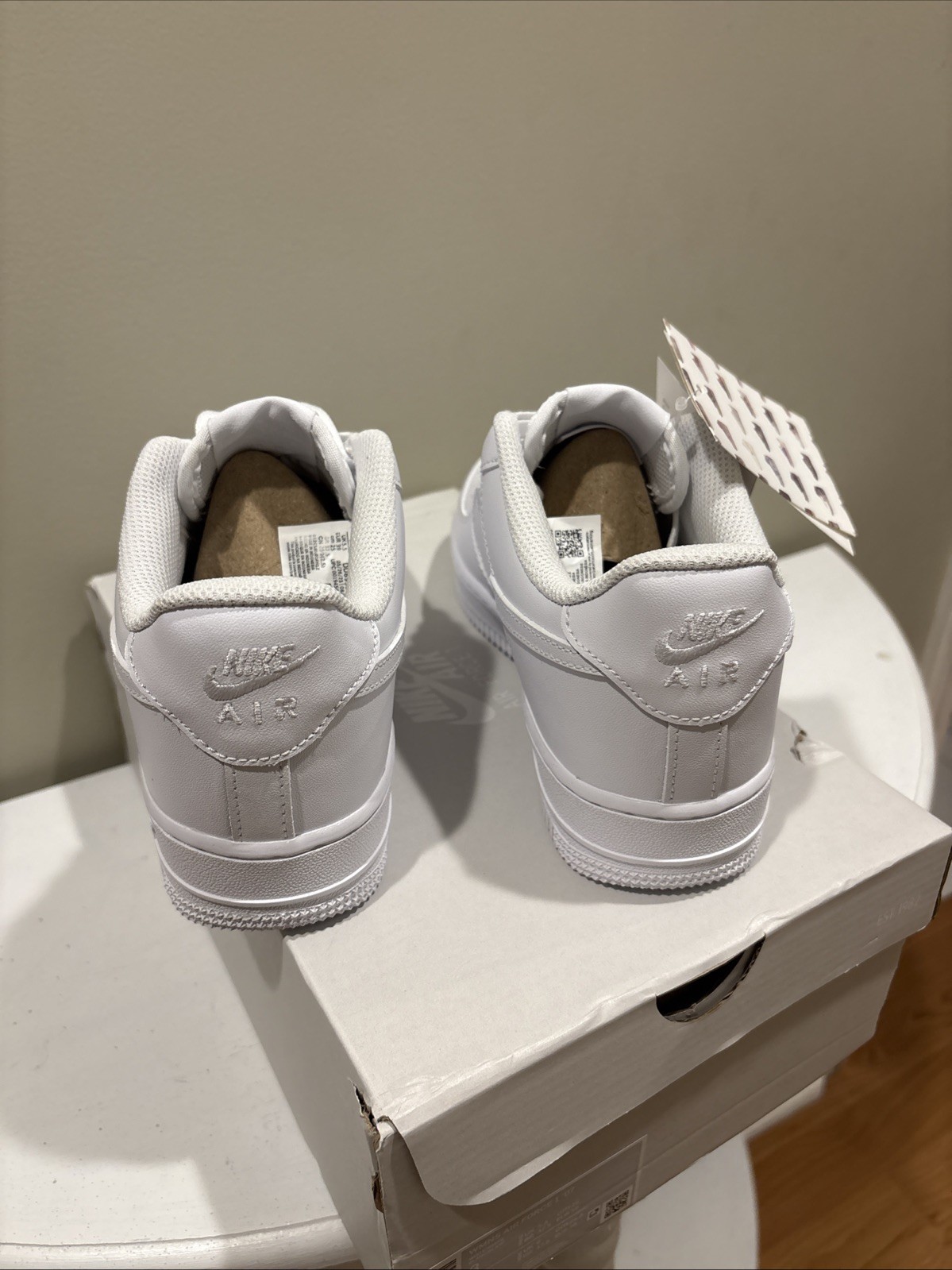 Nike Air Force 1 White – Womens size 8