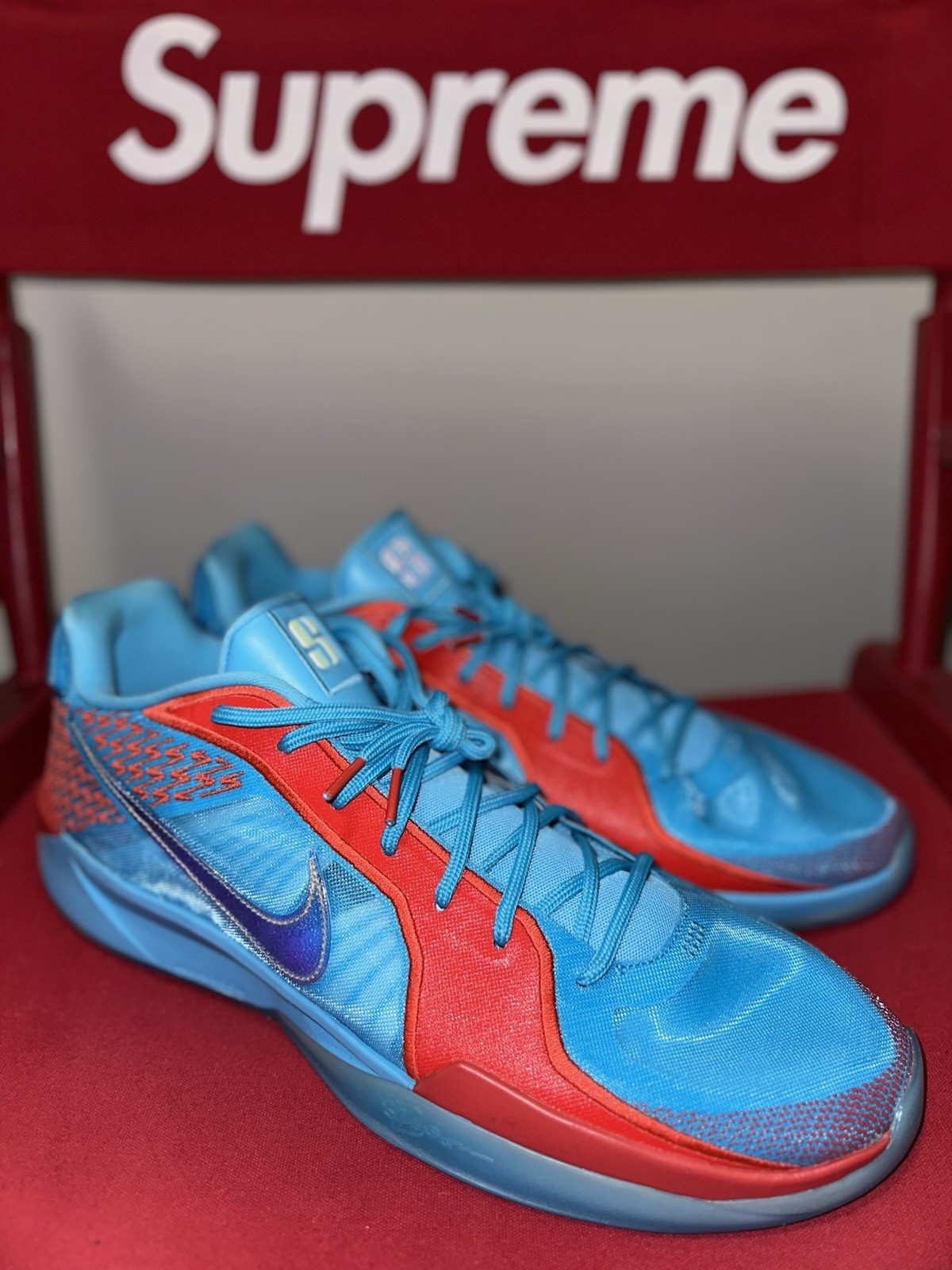 Nike Sabrina 2 Slurpee Blue/Red Womens Size 19.5 Mens Size 18 New FQ2174-400