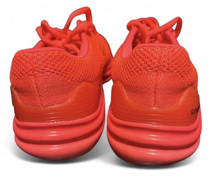 Under Armour Liquify hot pink and orange Comfort Breathable Running Sneakers