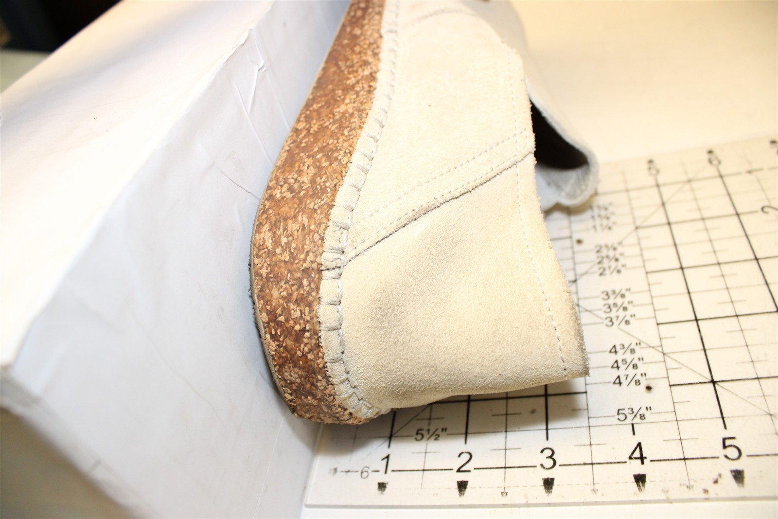 Birkenstock Callan Suede Slip On Loafers Womens 10 N 41 Mens 8 Light Beige Shoes