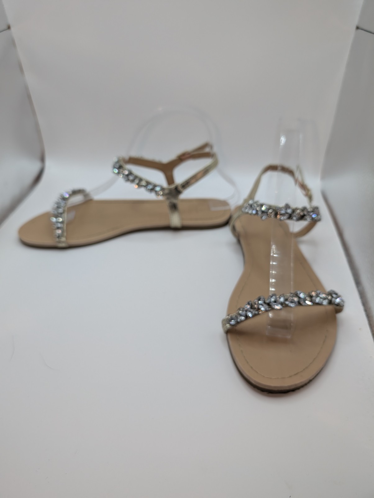 Rhinestone Summer Flats