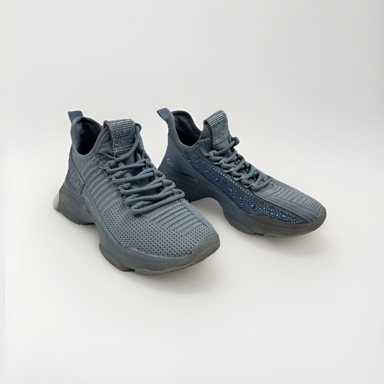 Steve Madden SM NY 90 Blue Sneakers Women’s 8 M Blush MAXIMA