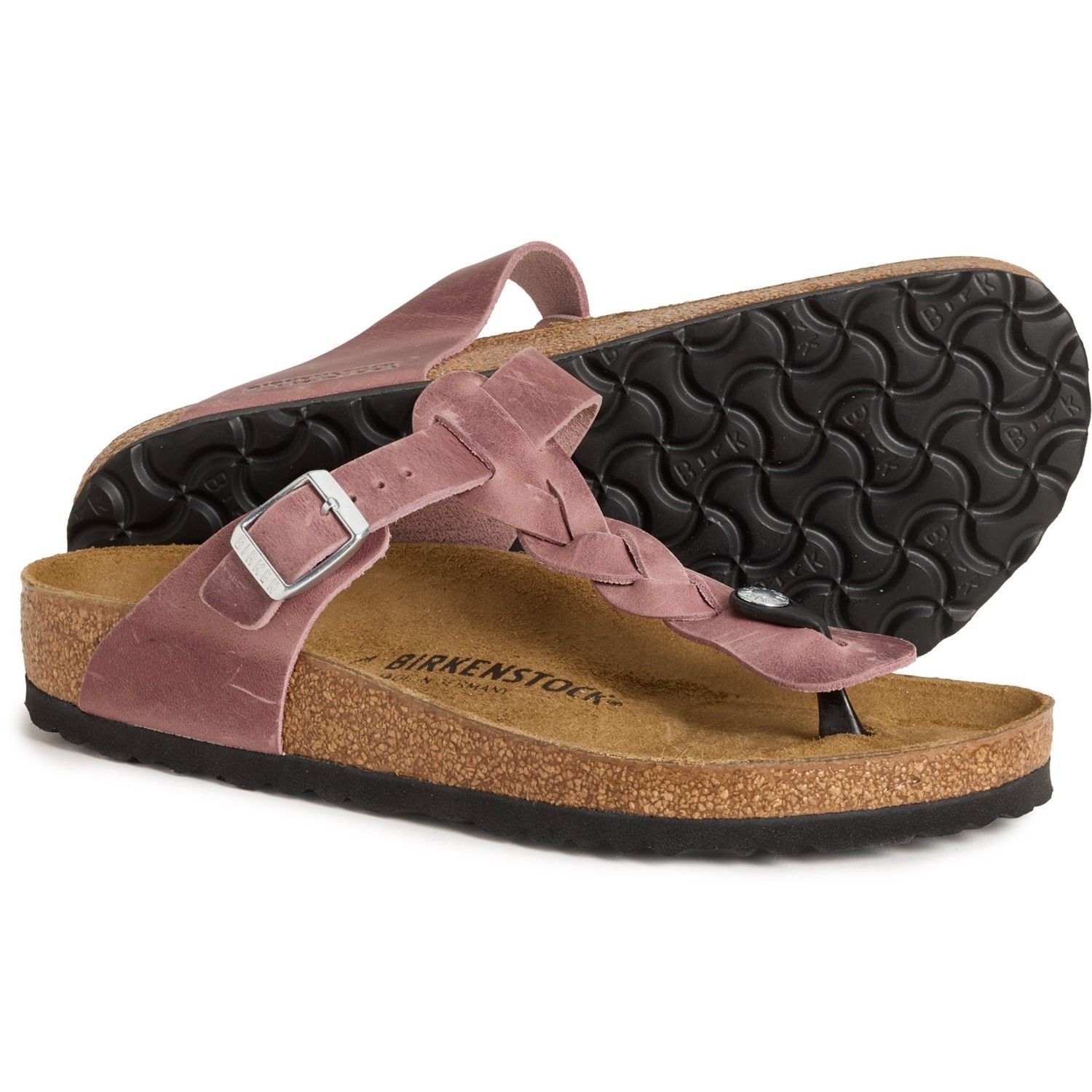 Birkenstock Gizeh Braided Leather Sandals for Women (Pick a Size) New w/ Box